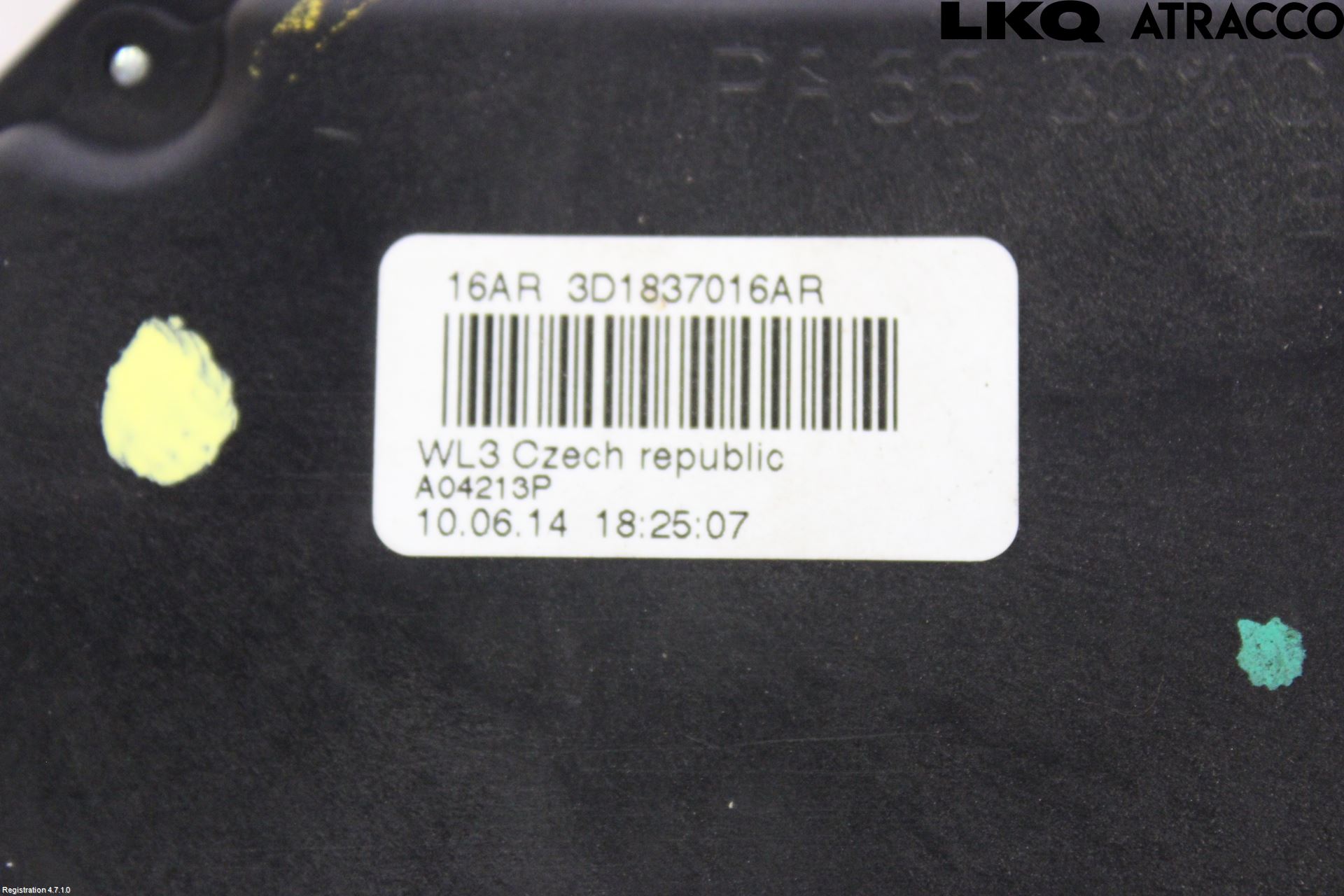 Volkswagen VW CADDY 11-15 Dørlås - Låsekasse