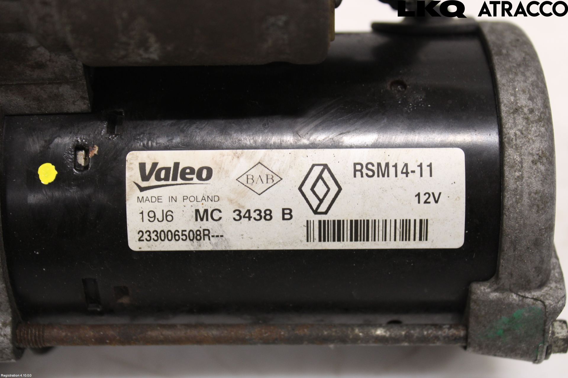 Dacia DOKKER 13- Startmotor Diesel
