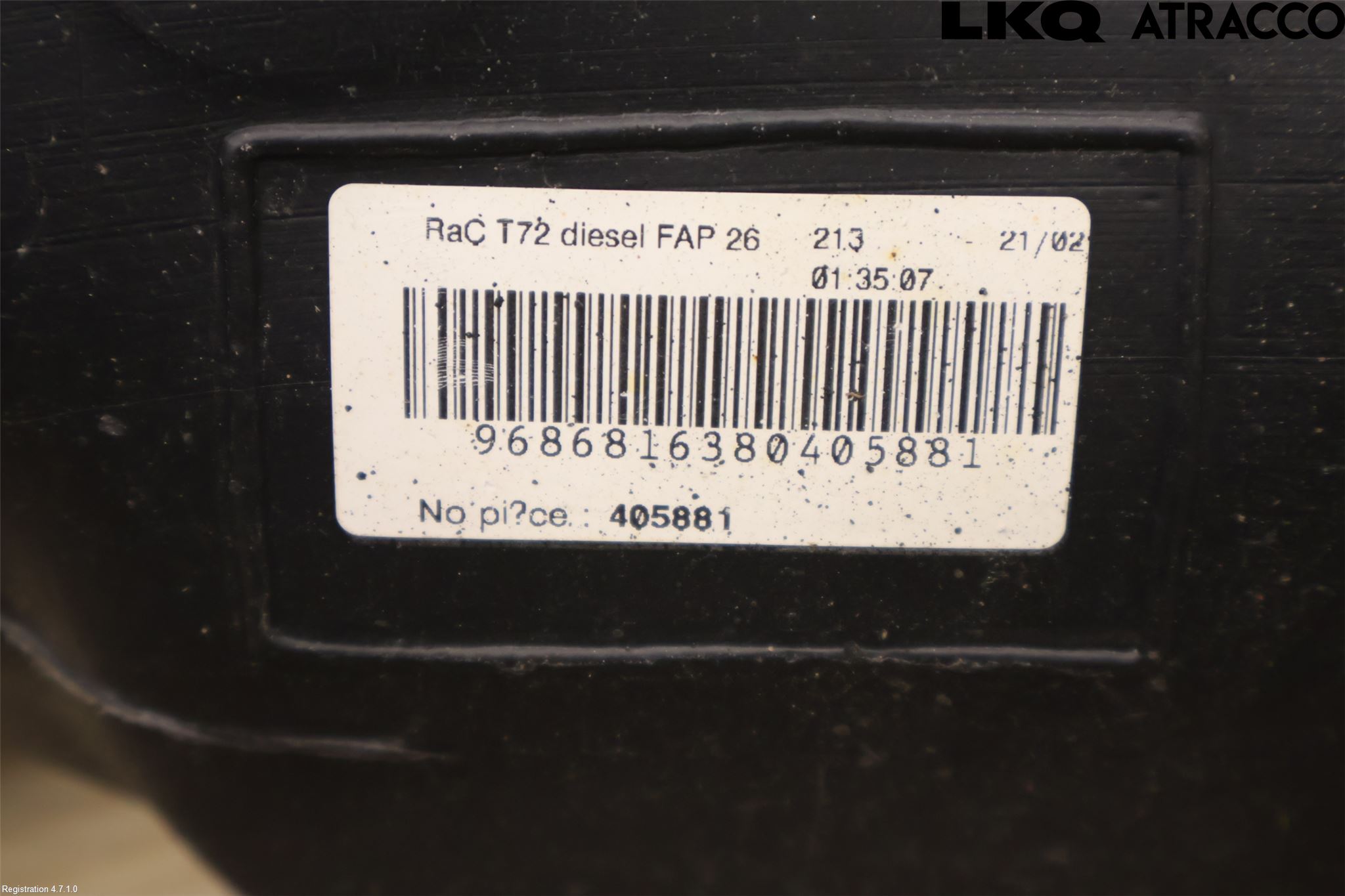 Peugeot 308 08-13 Drivstofftank Diesel