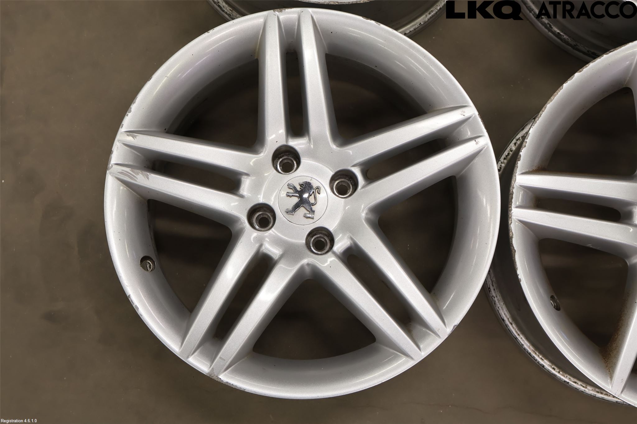 Peugeot 308 08-13 Felg Aluminium Sett 4Stk