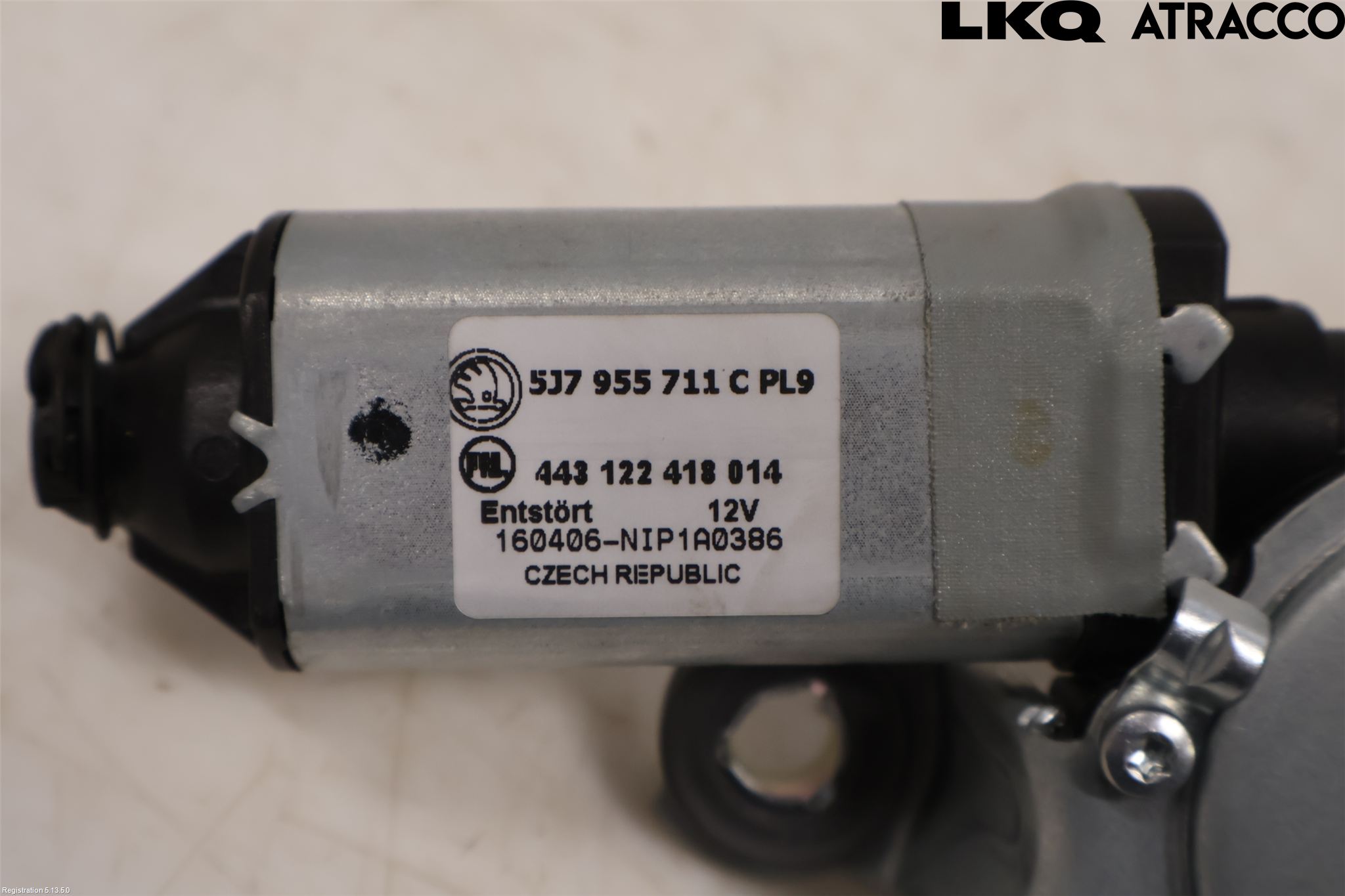 Skoda YETI Viskermotor Bakluke