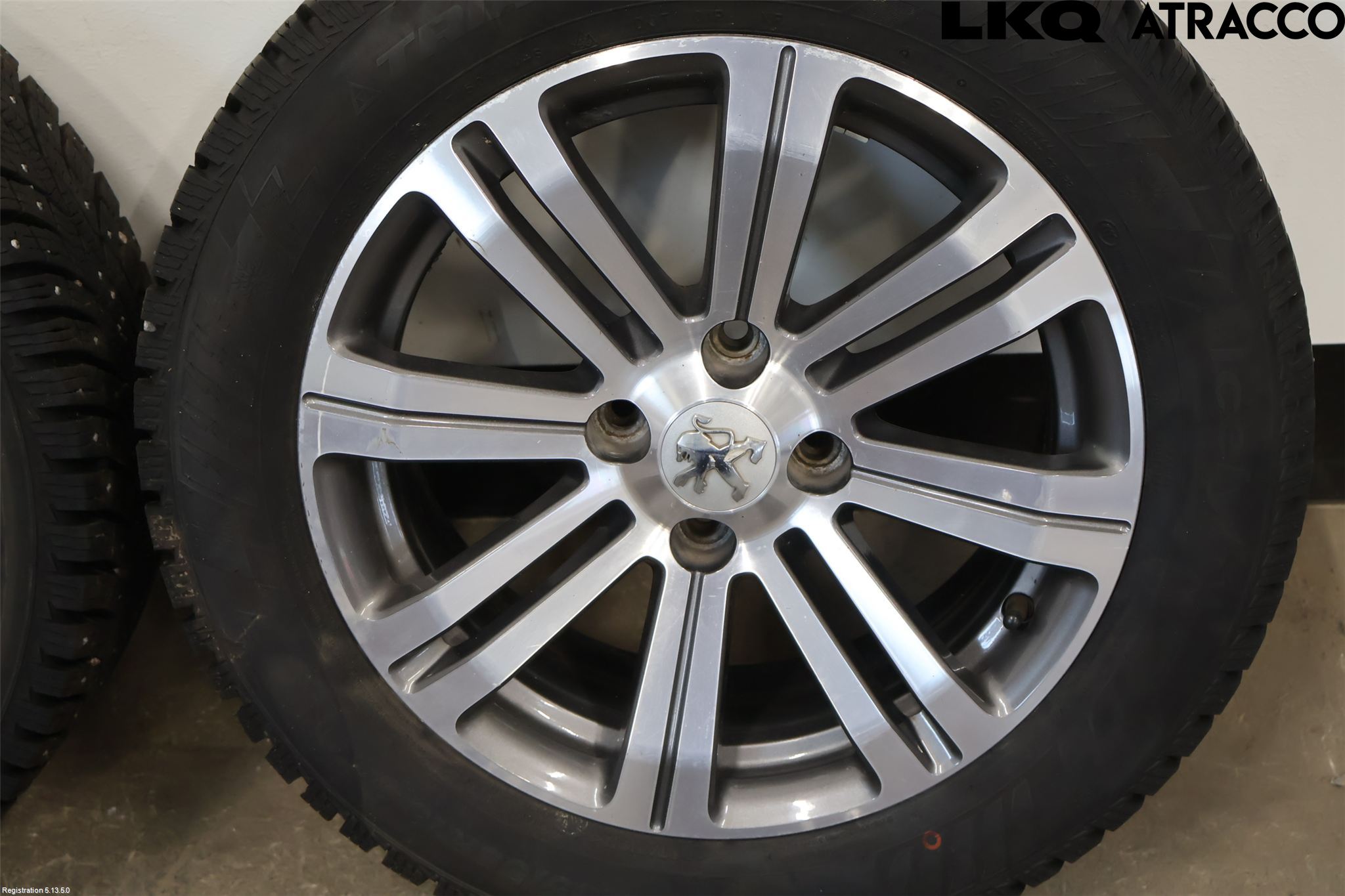 Peugeot 2008 13-20 Dekk Vinter På Alu Felg 4Stk