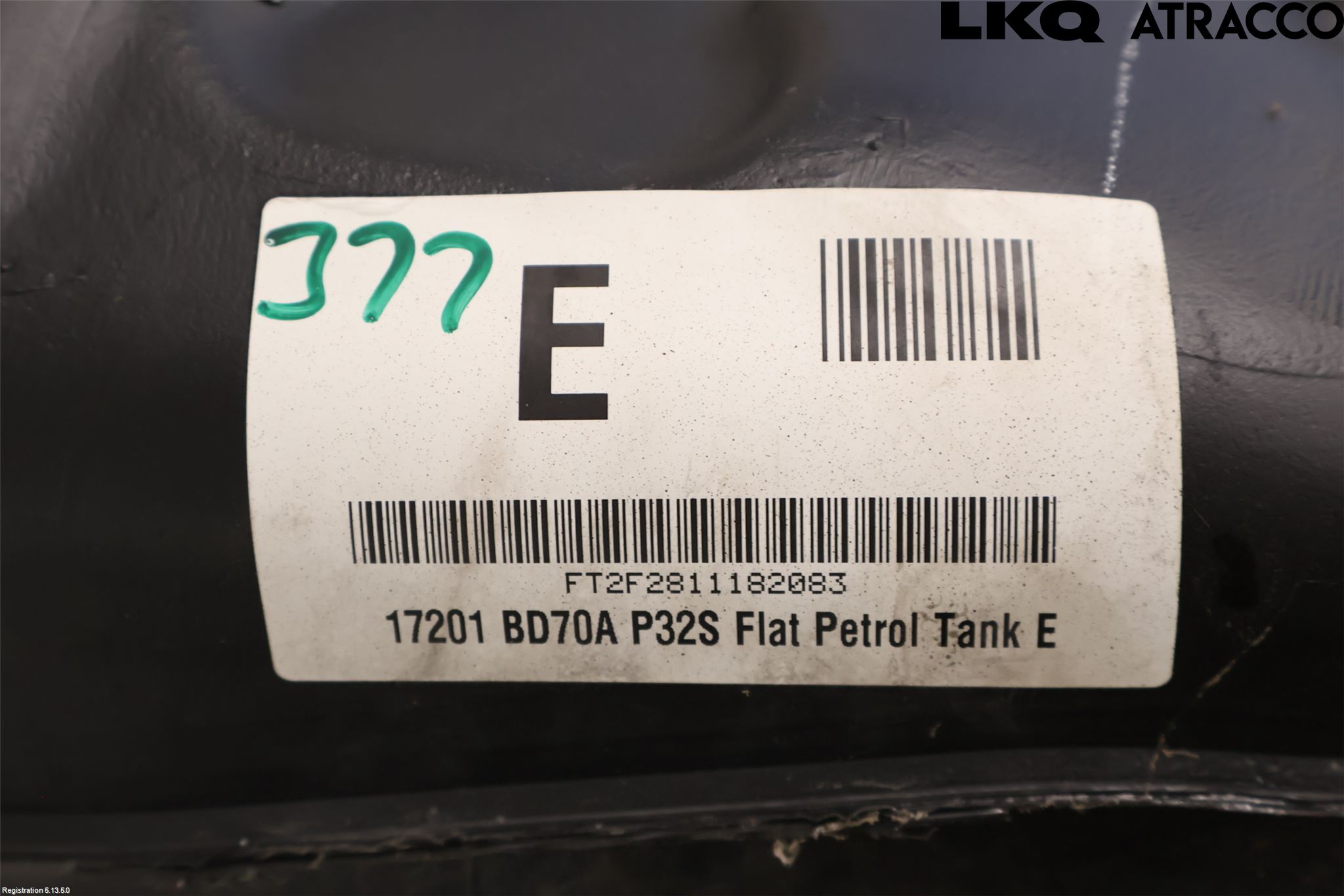 Nissan QASHQAI 17-21 Drivstofftank