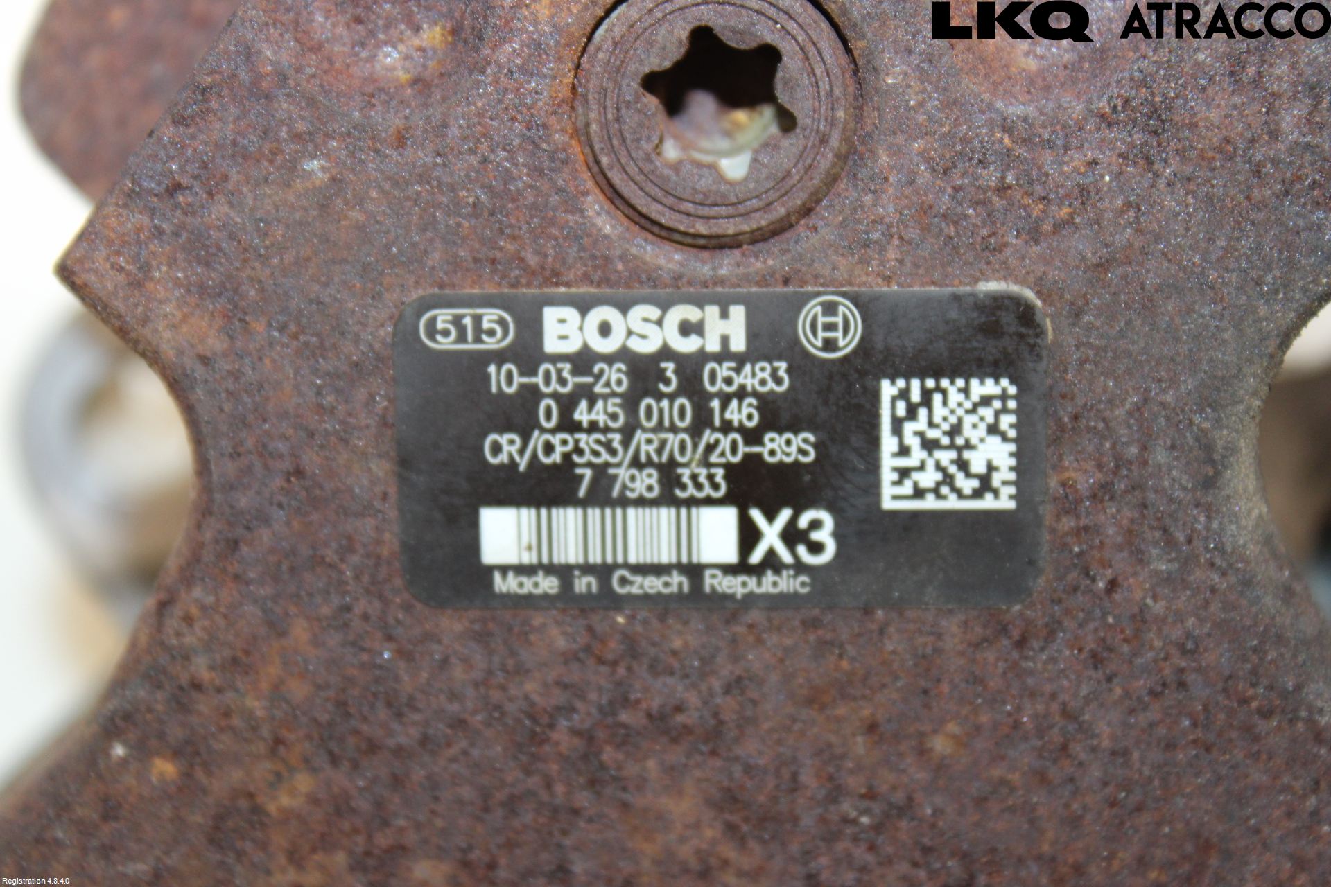 BMW 5 E60/61 Sed/Tou 02-10 Drivstoff Dieselpumpe Hoved