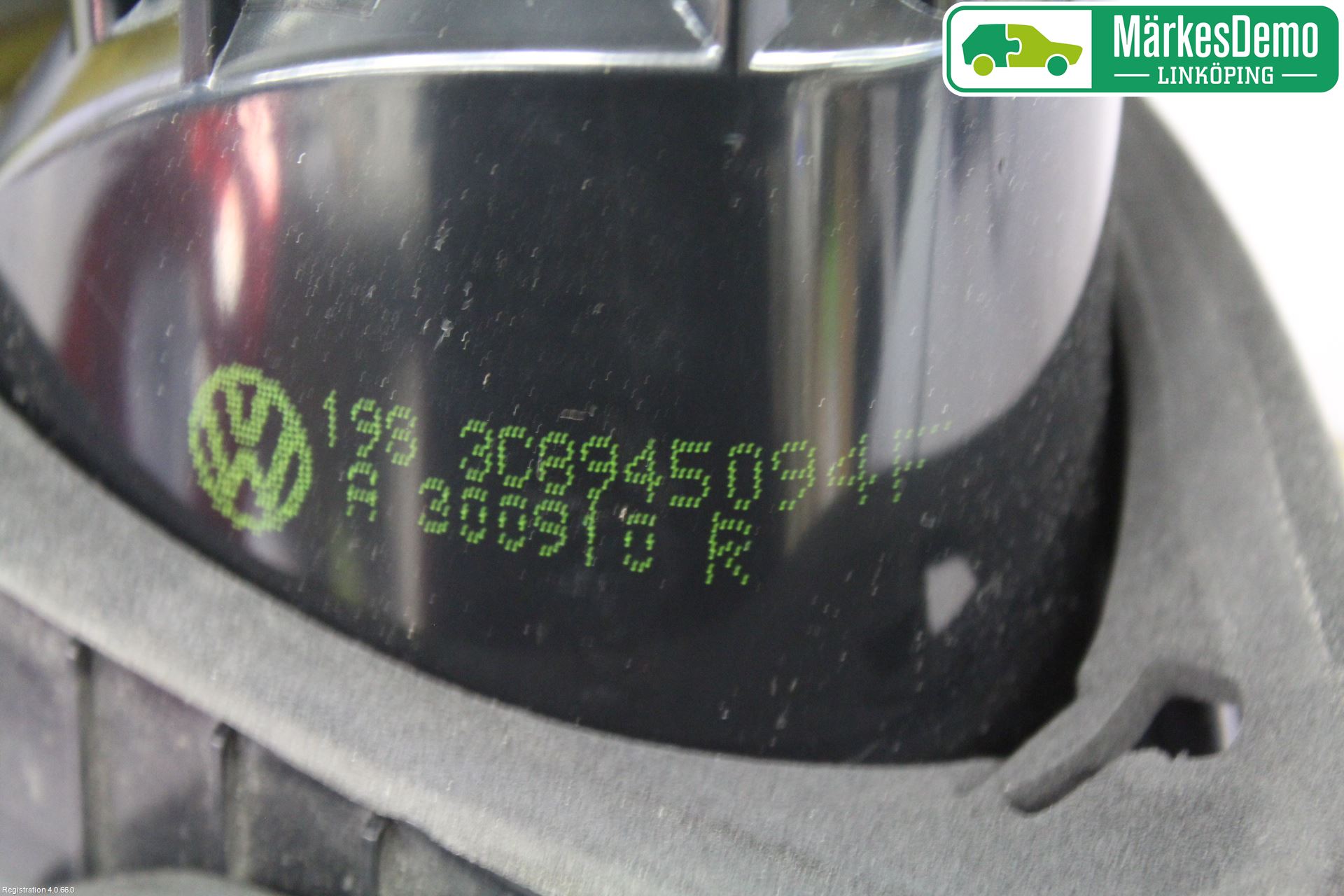 Volkswagen VW PASSAT CC 08-16 Baklykt Høyre  På Luke(Indre)