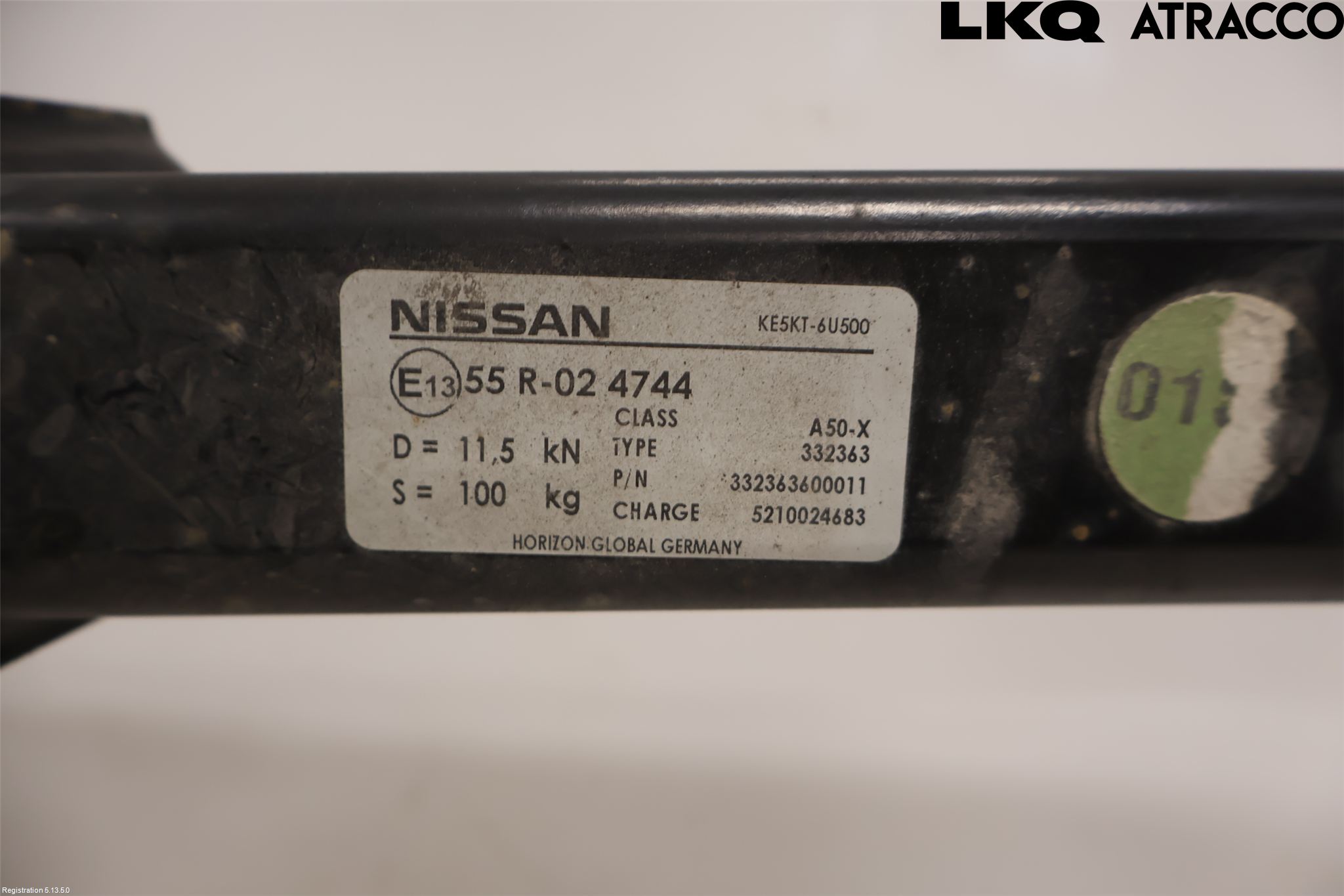 Nissan QASHQAI 21- Tilhengerfeste