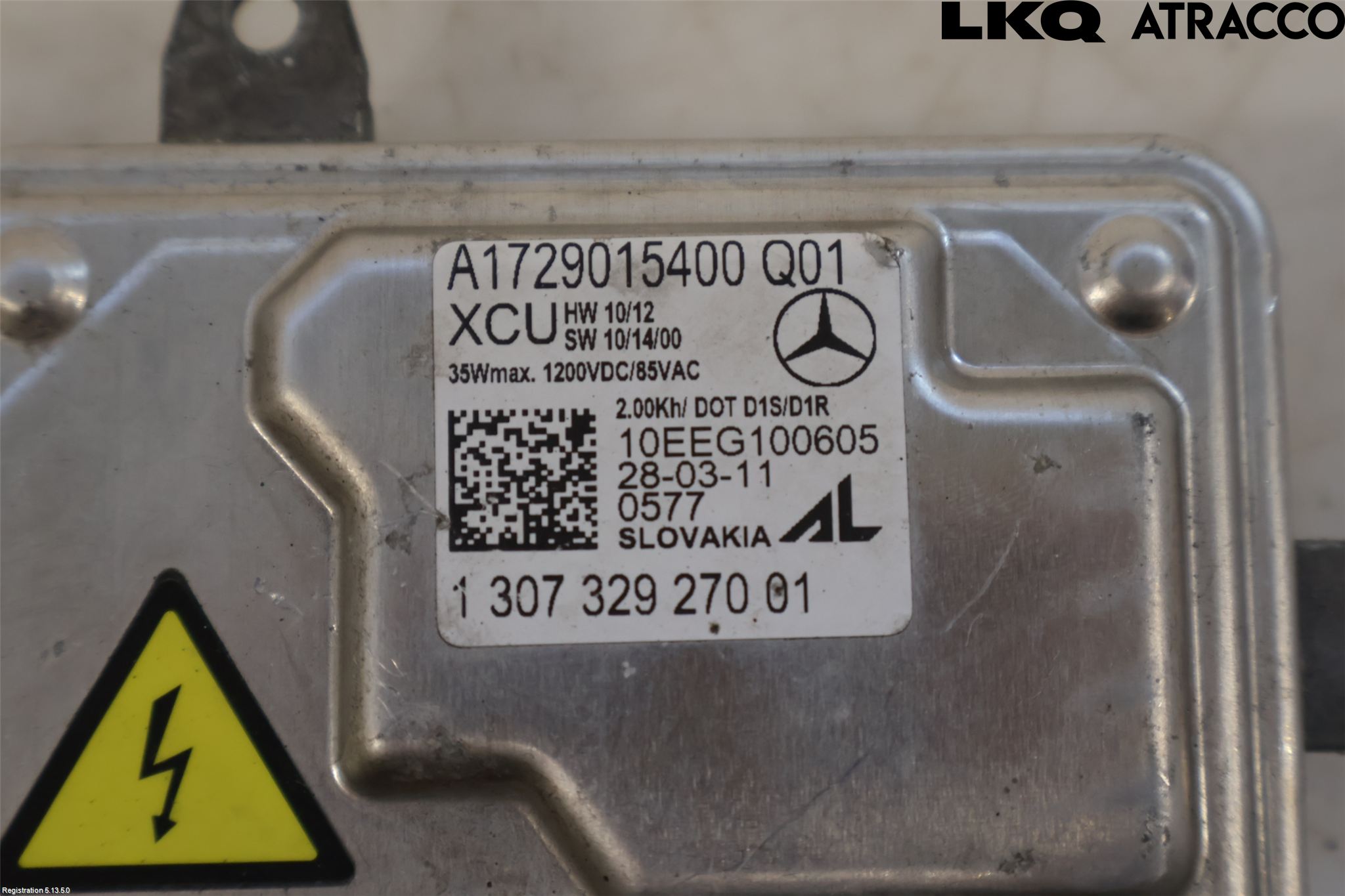 Mercedes-Benz MB C-KLASS (W204) 07-15 Styreenhet Xenon
