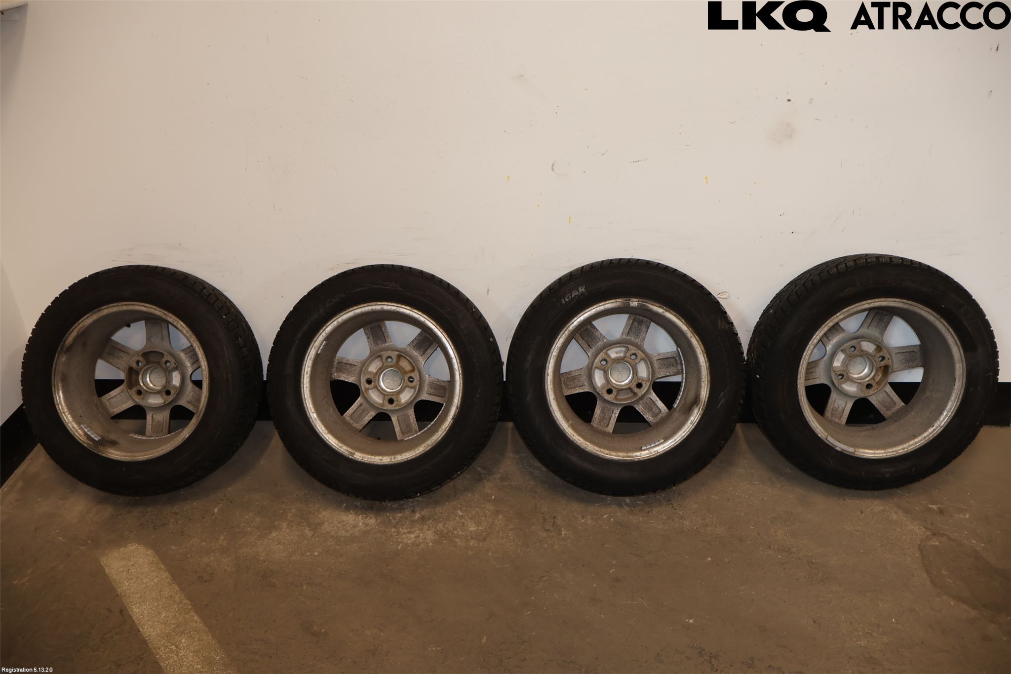 Mitsubishi LANCER  03-07 Dekk Vinter På Alu Felg 4Stk