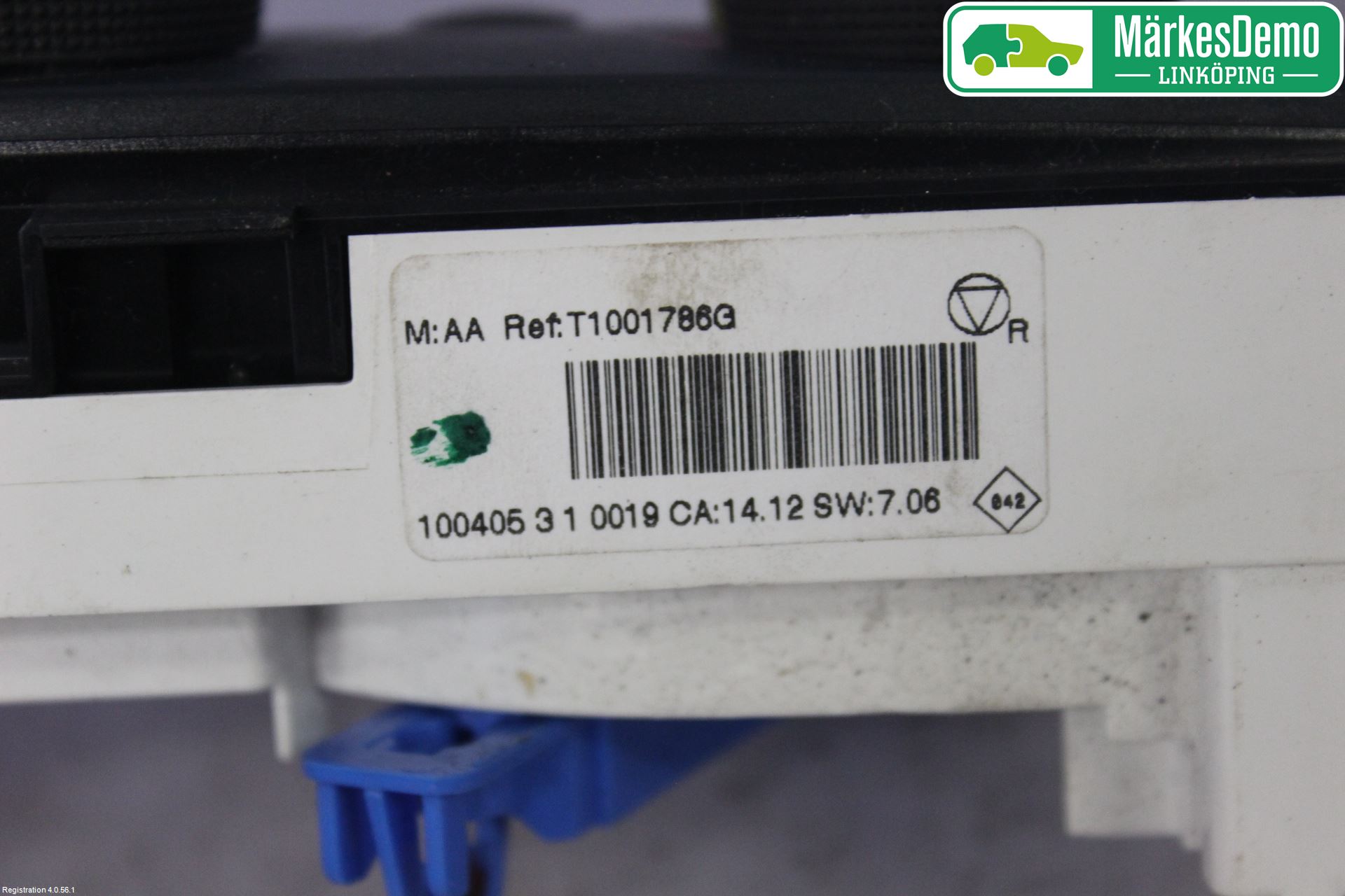Renault MEGANE III 09-15 Varme Ac Betjening-Display