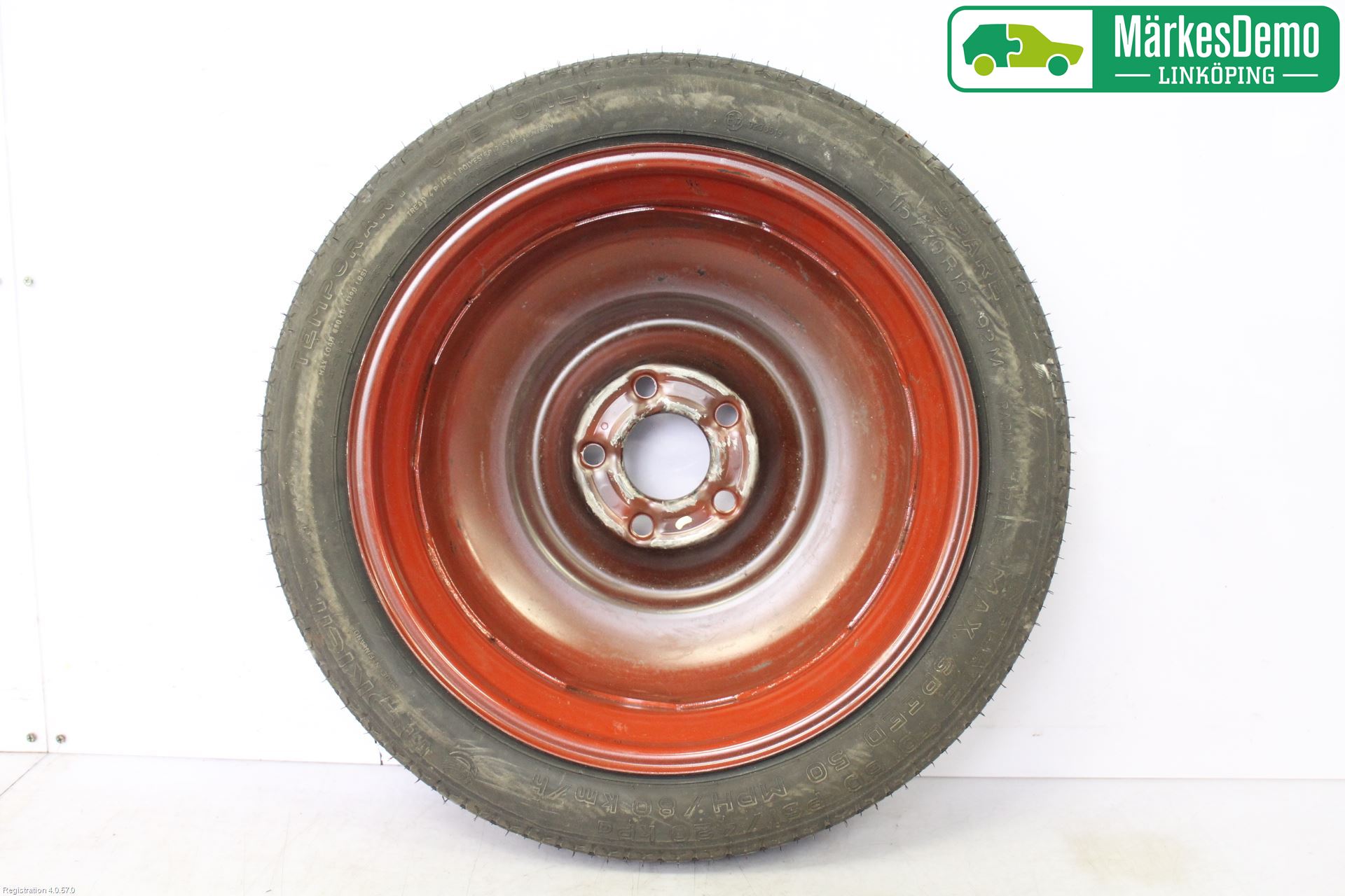 Saab 9-3 VER2/VER3 08-15 Hjul Reservehjul Minitype
