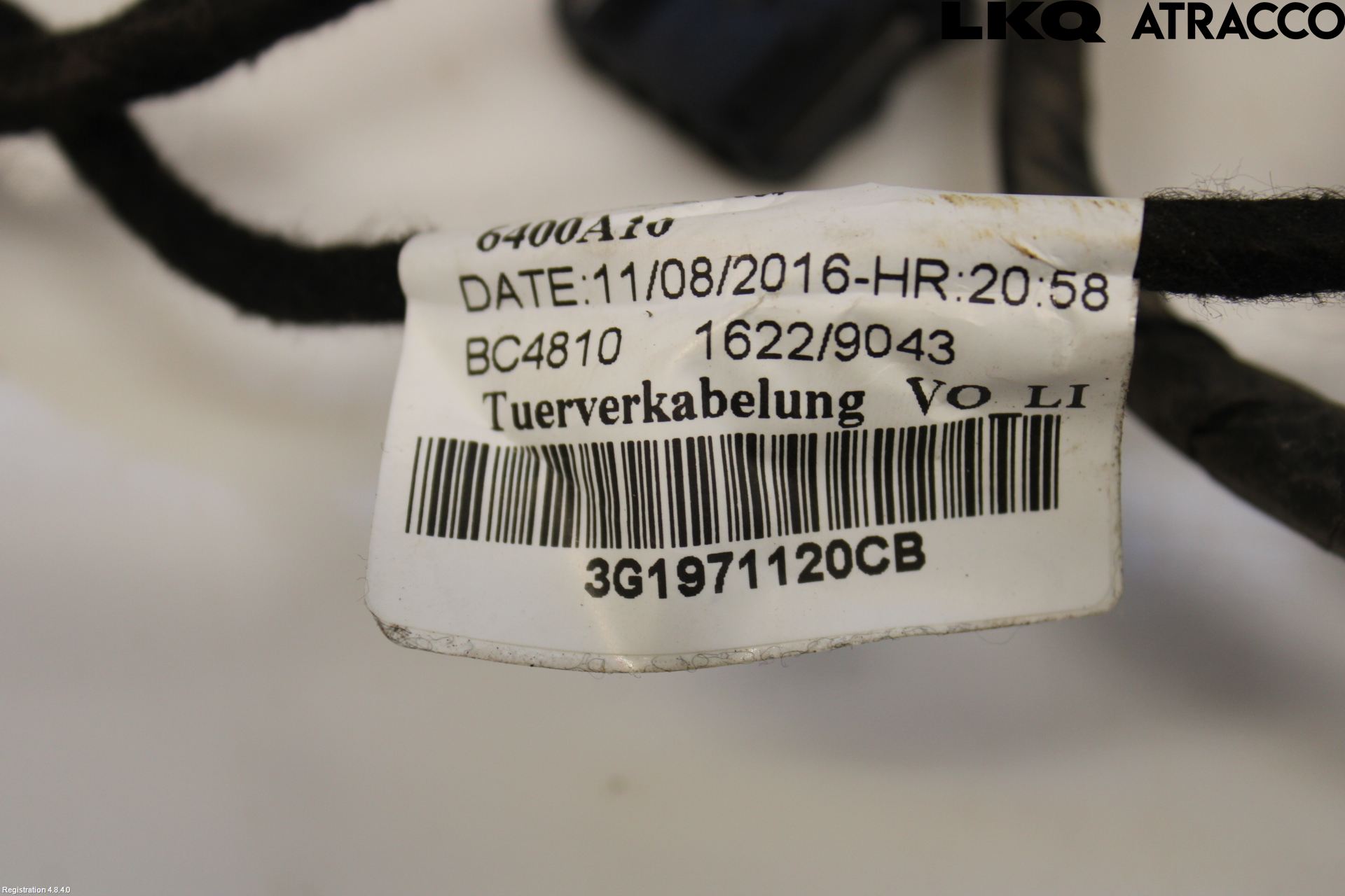 Volkswagen VW PASSAT 15-19 Ledningsnett