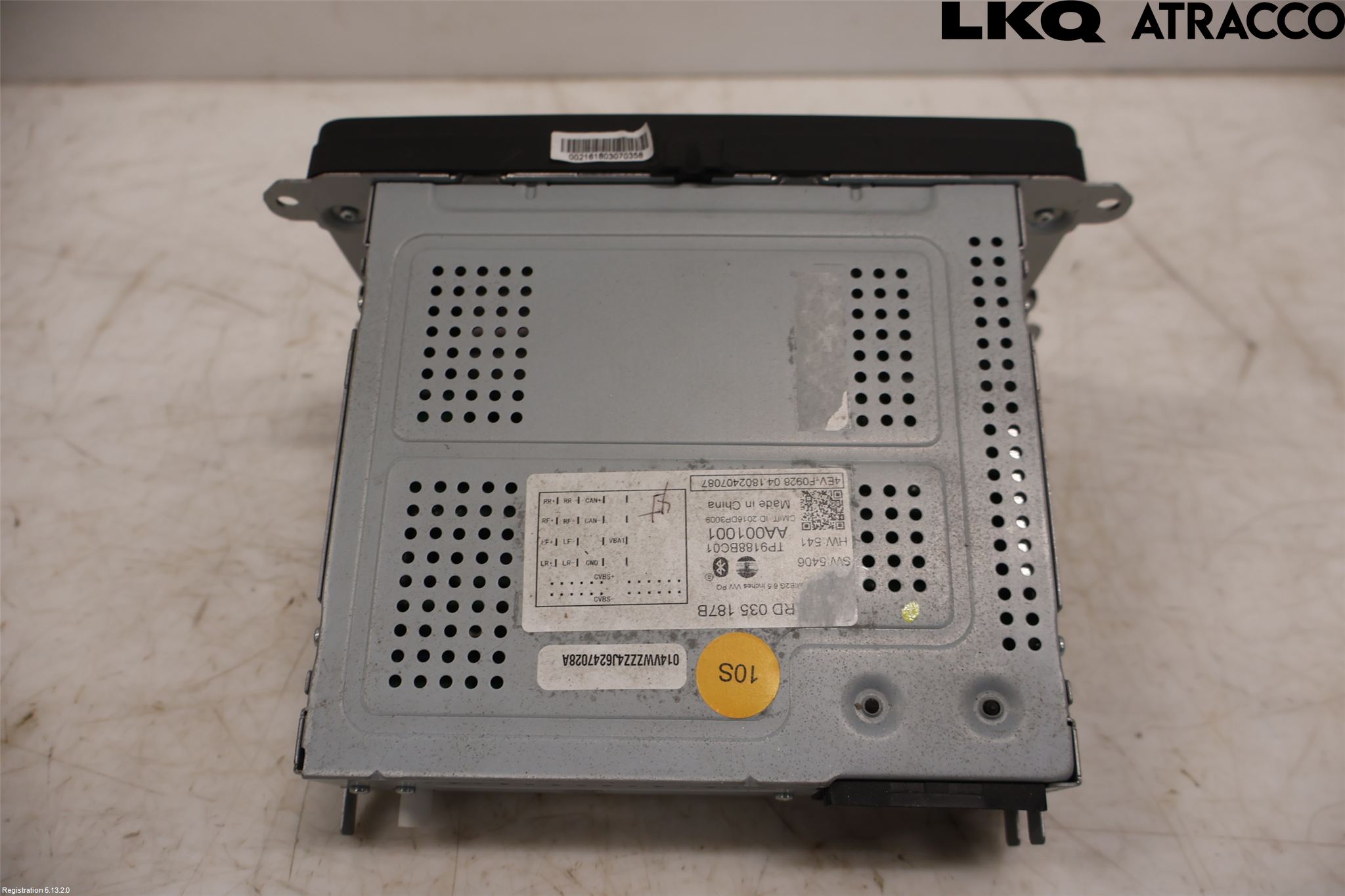 Volkswagen VW CADDY 16-20 Stereo Radio Med Cd