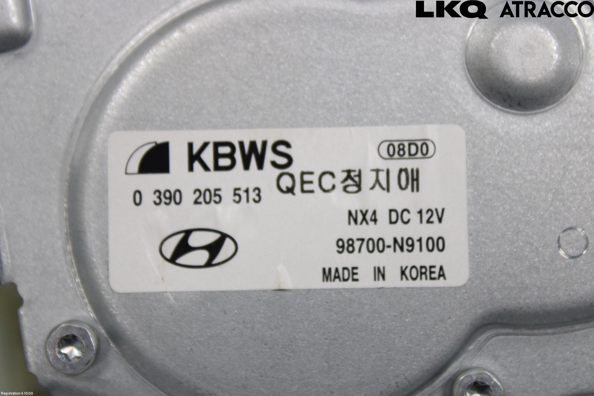 Hyundai TUCSON 05- Viskermotor Bakluke