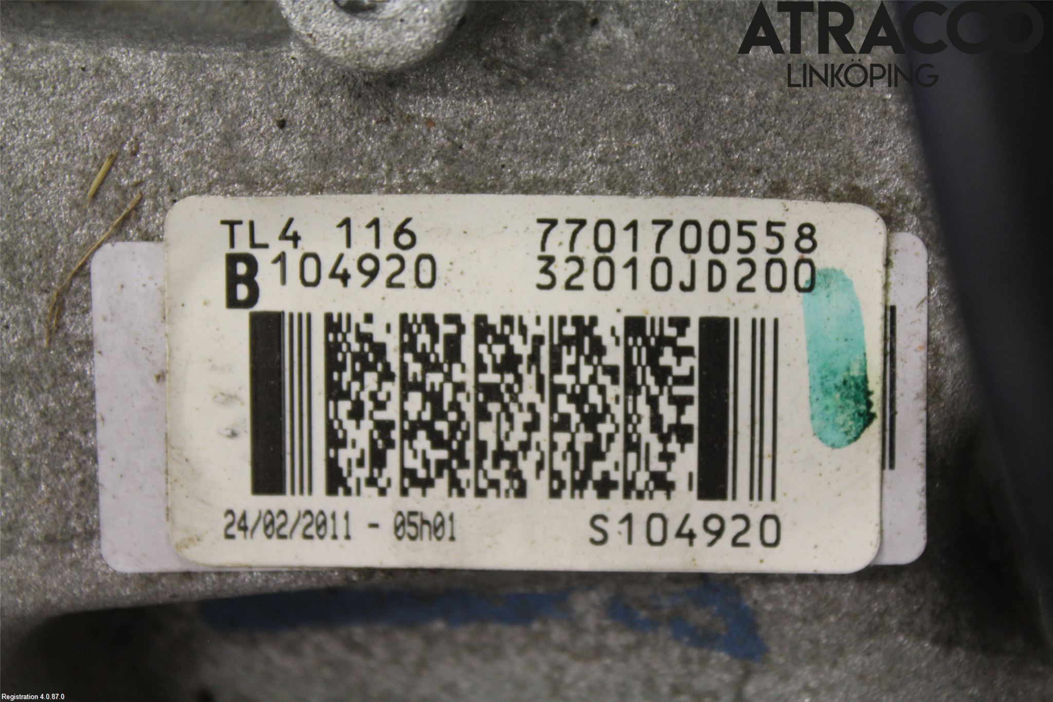 Nissan QASHQAI 10-14 Gearkasse 6 Trinn