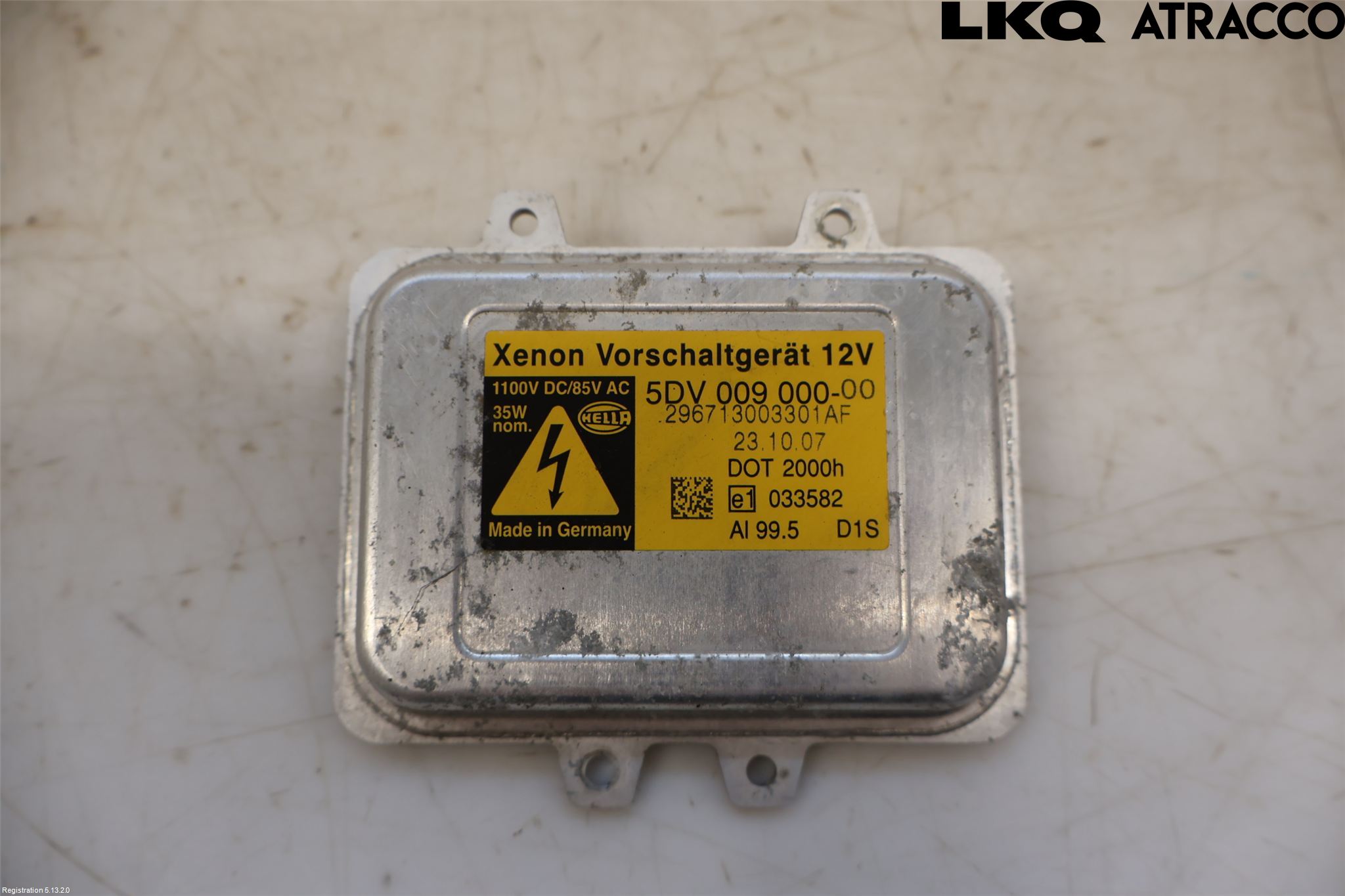 BMW 5 E60/61 Sed/Tou 02-10 Styreenhet Xenon