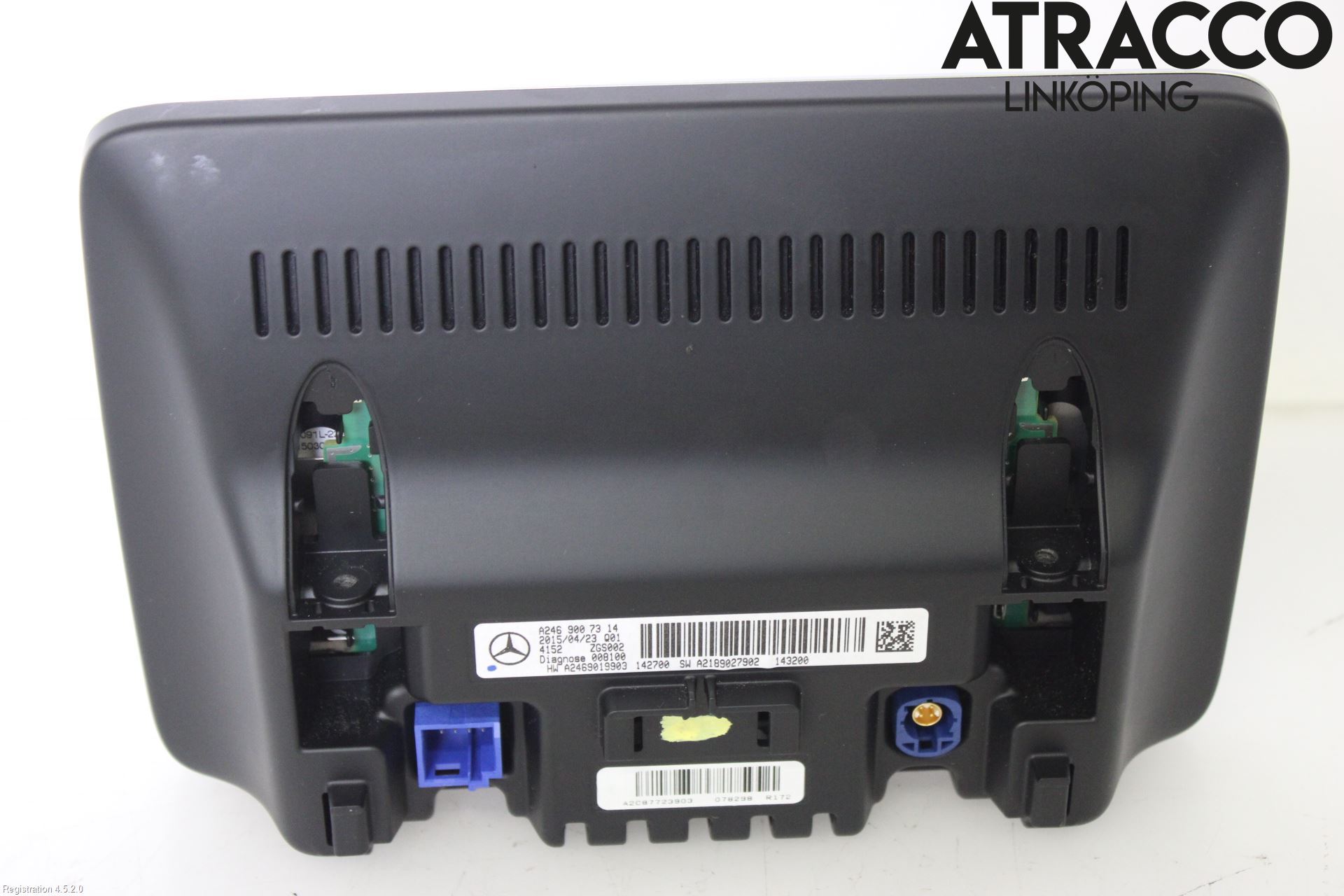 Mercedes-Benz MB CLA-KLASS (C117/X117) 13-19 Instr Skjerm Dvd-Gps-Ac-Tlf