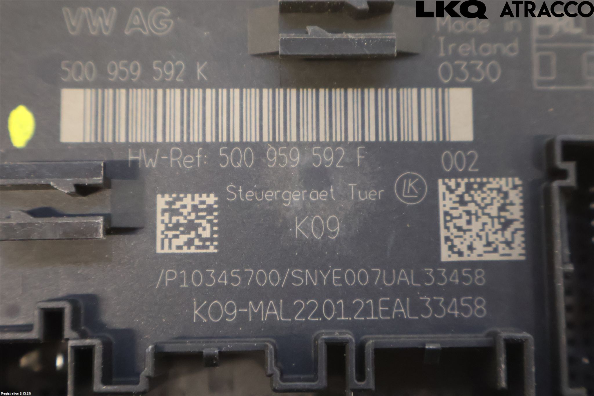Volkswagen VW GOLF / E-GOLF VIII 20- Styreenhet Dør