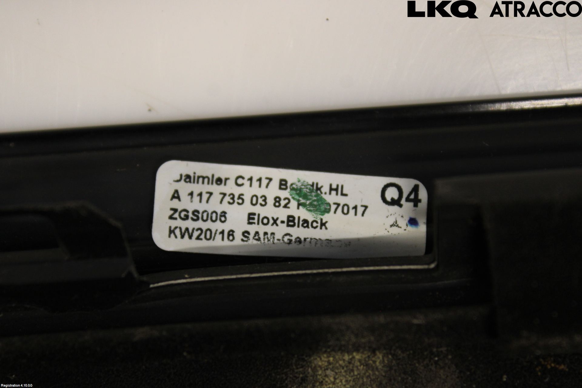 Mercedes-Benz MB CLA-KLASS (C117/X117) 13-19 Dør Dekorlist Vb