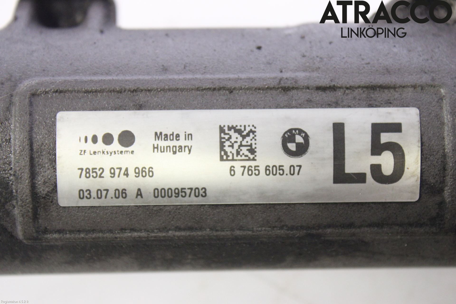 BMW 3 E90/91 SED/TOU 05-12 Servo Snekke - Tannstang