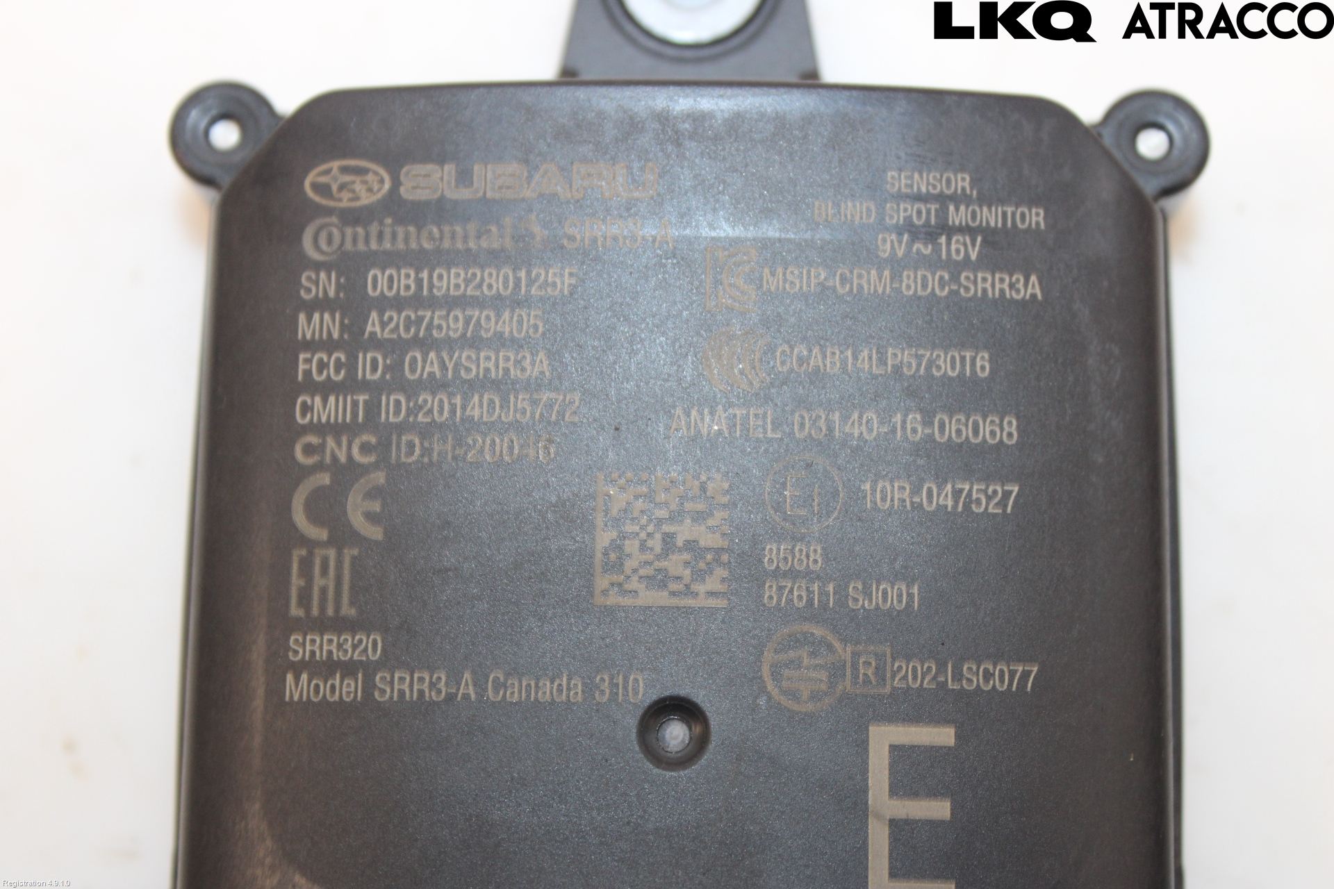 Subaru FORESTER SK 19- Sensor Kollisjonsbeskyttelse
