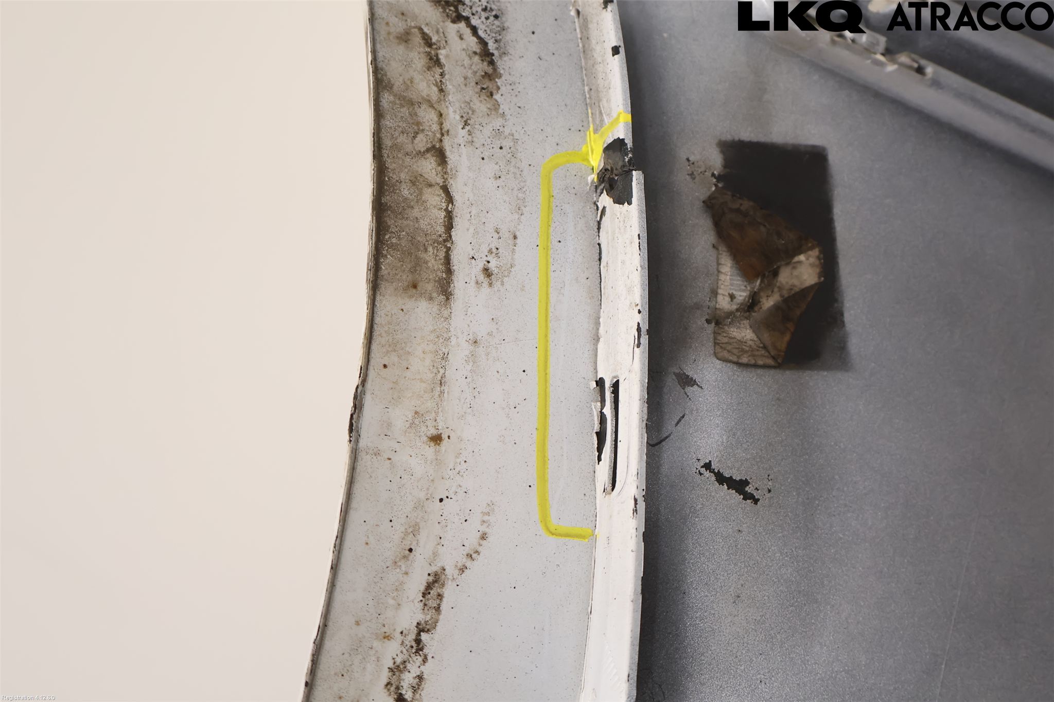 Volkswagen VW PASSAT CC 08-16 Støtfanger Bak Overtrekk