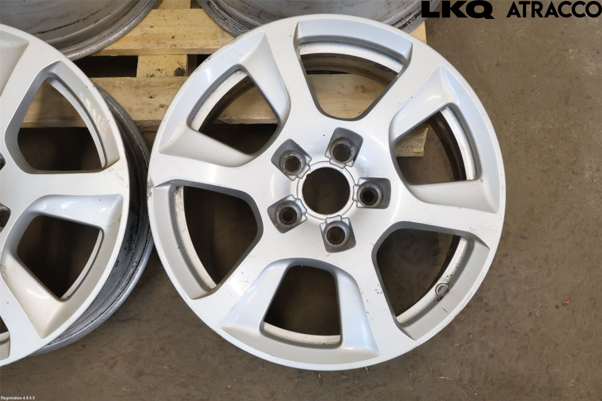 Audi A4/S4 08-11 Felg Aluminium Sett 4Stk