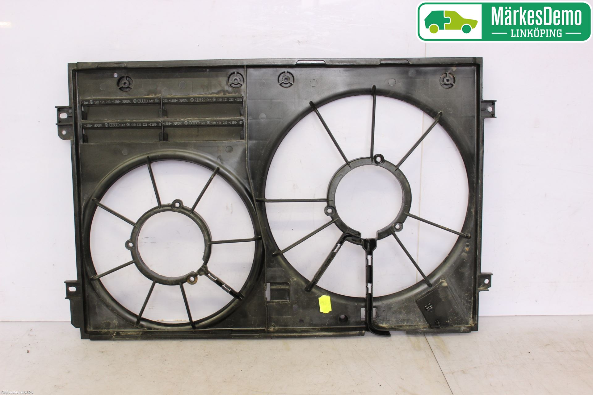 Volkswagen VW PASSAT CC 08-16 Kjølevifte-Radiator Hus-Kåpe