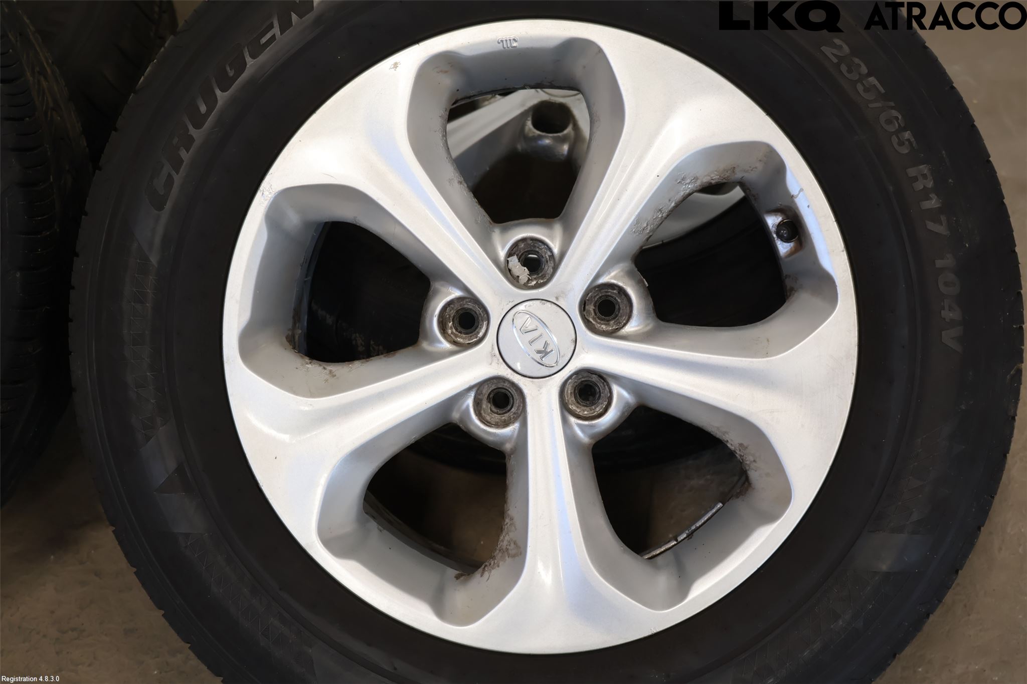 Kia SORENTO 15-20 Dekk Sommer På Alu Felg 4Stk