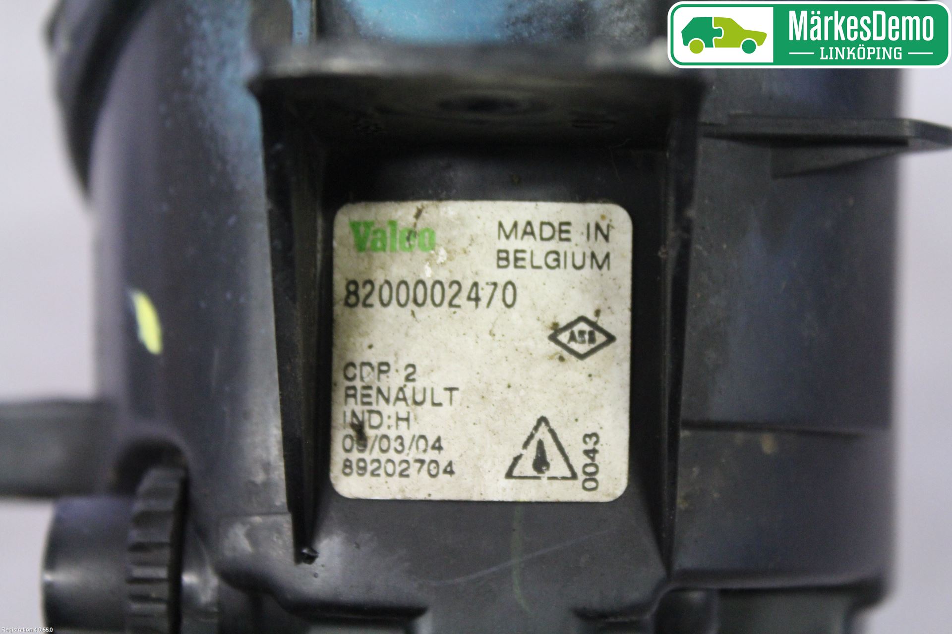 Renault CLIO II 01-08 Frontlykt-Kurve-Tåkelys