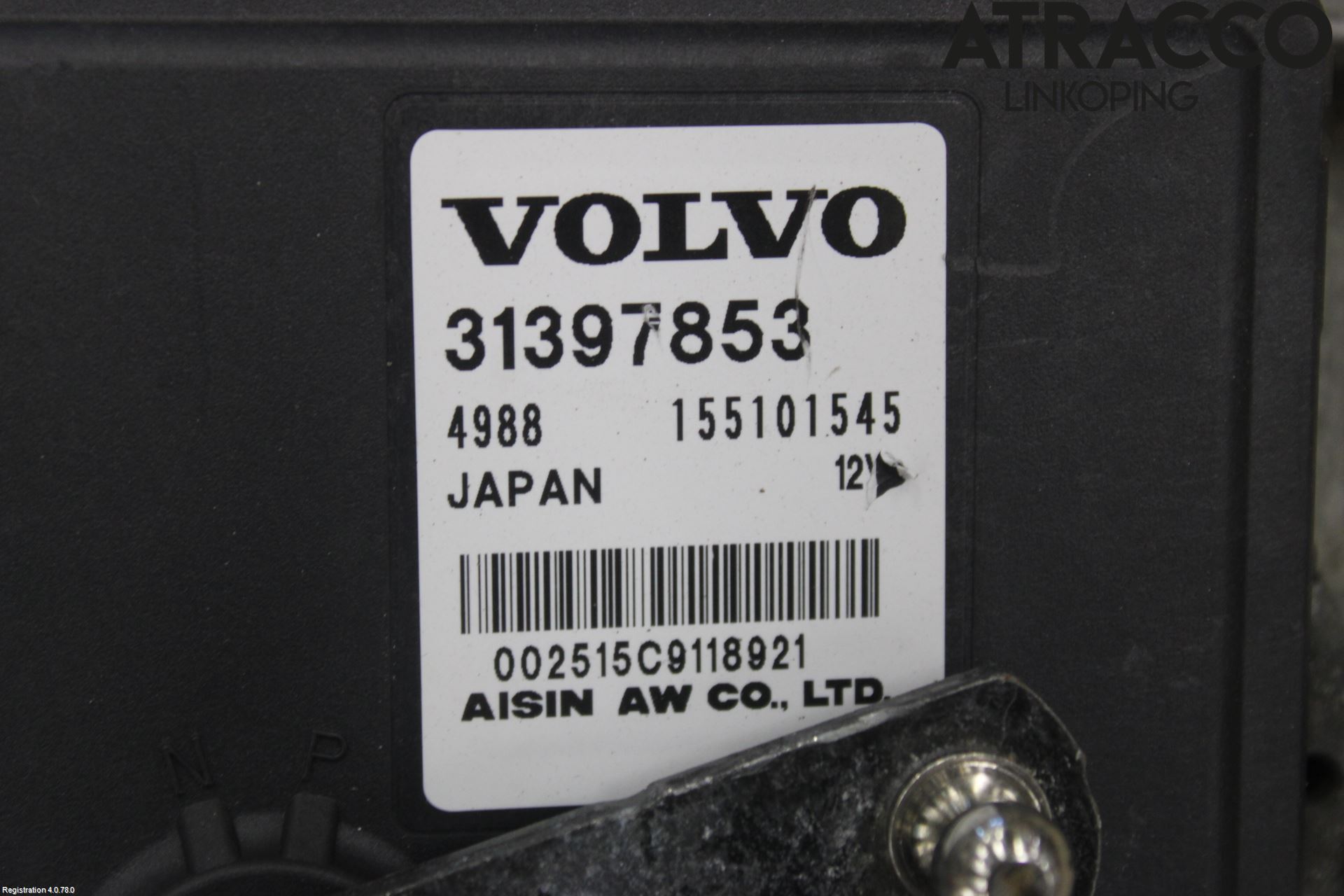 Volvo V40 12-19 Gearkasse Automat