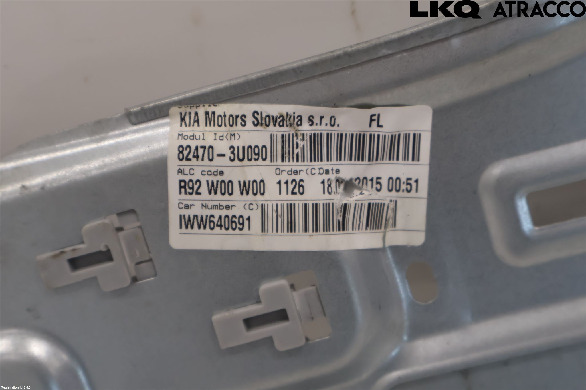 Kia SPORTAGE (SL) 11-15 Vindusheis El Komp