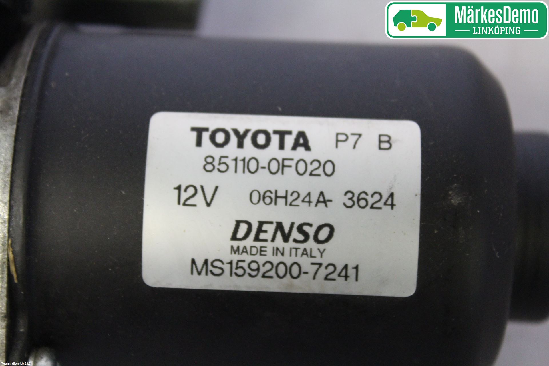 Toyota COROLLA VERSO 04-07 Viskermotor Frontrute