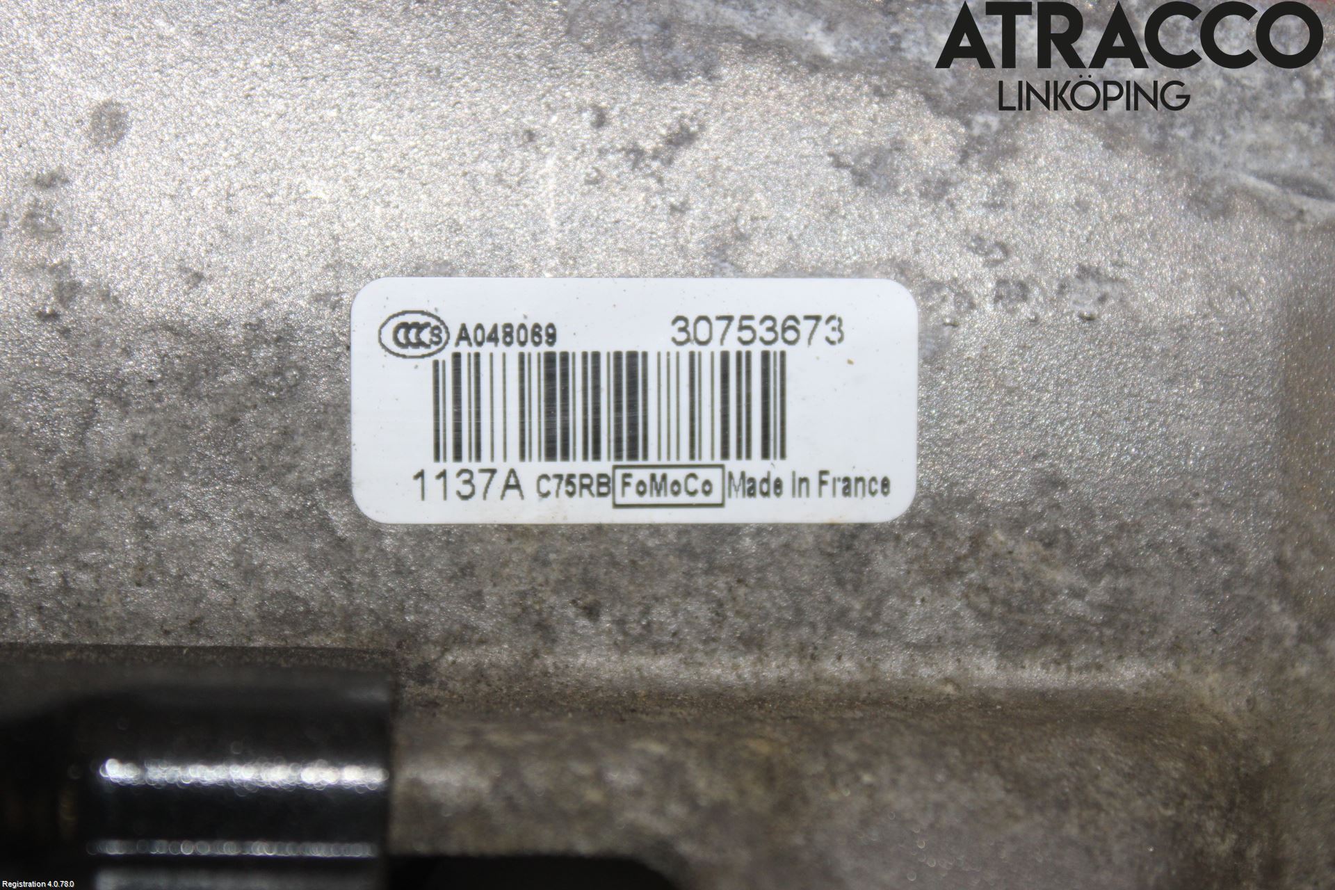 Volvo V50 04-07 Dørlås - Låsekasse