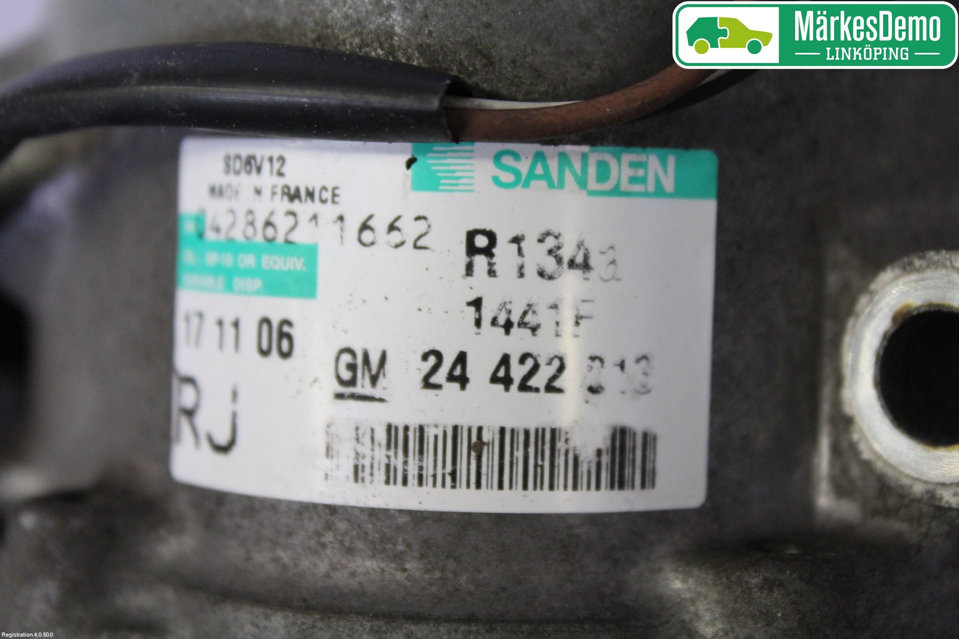 Opel ASTRA H 04-12 Varme Ac Kompressor