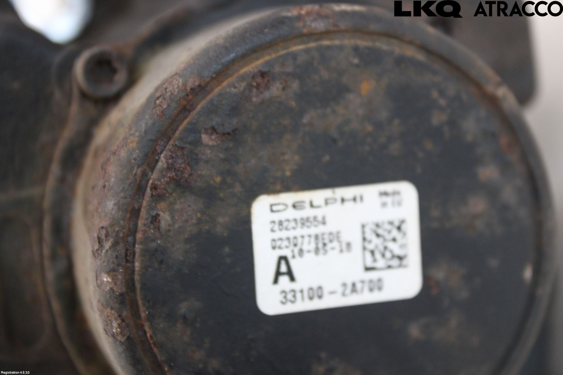 Kia VENGA 10-19 Drivstoff Dieselpumpe Hoved