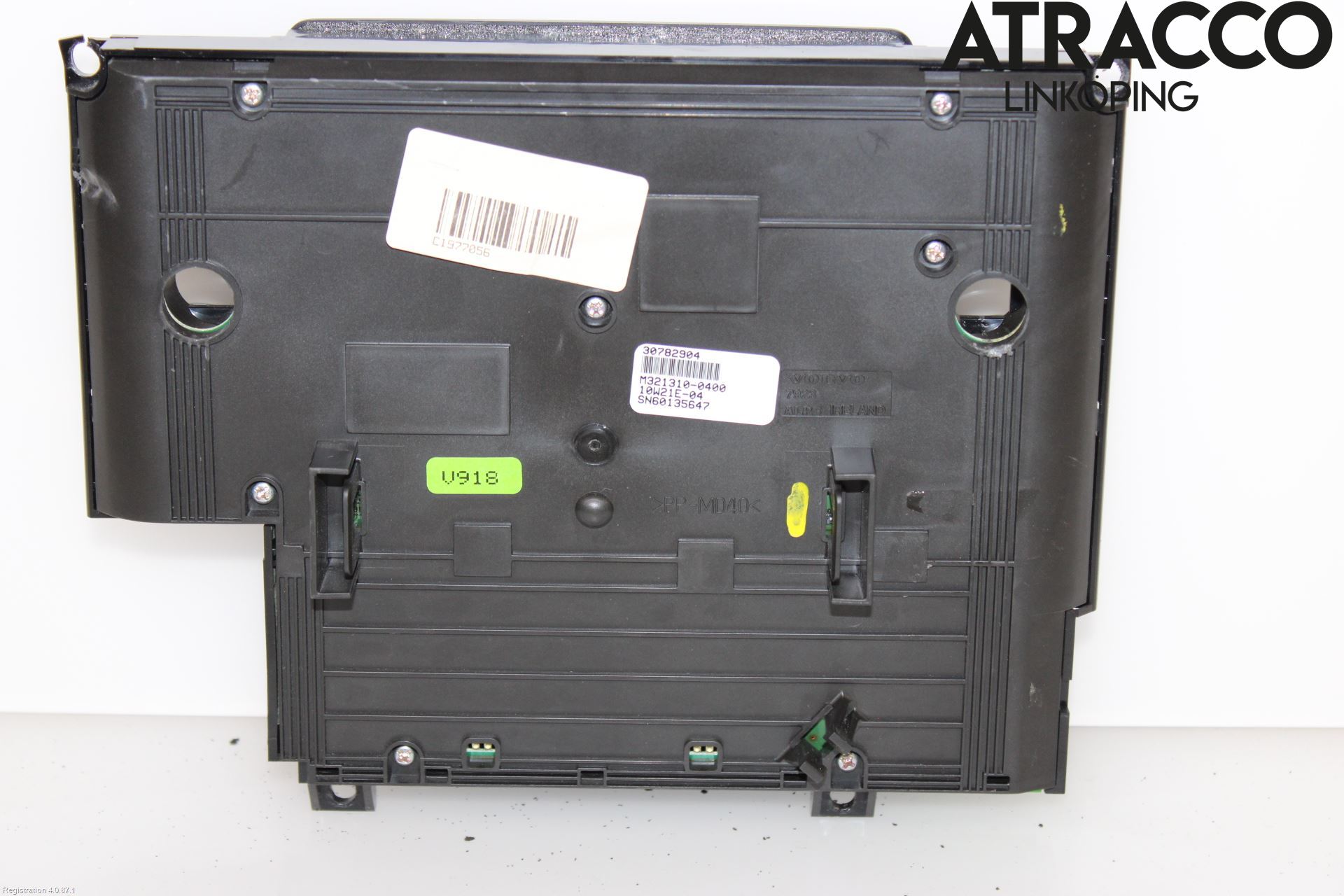 Volvo XC60 09-13 Varme Ac Betjening-Display