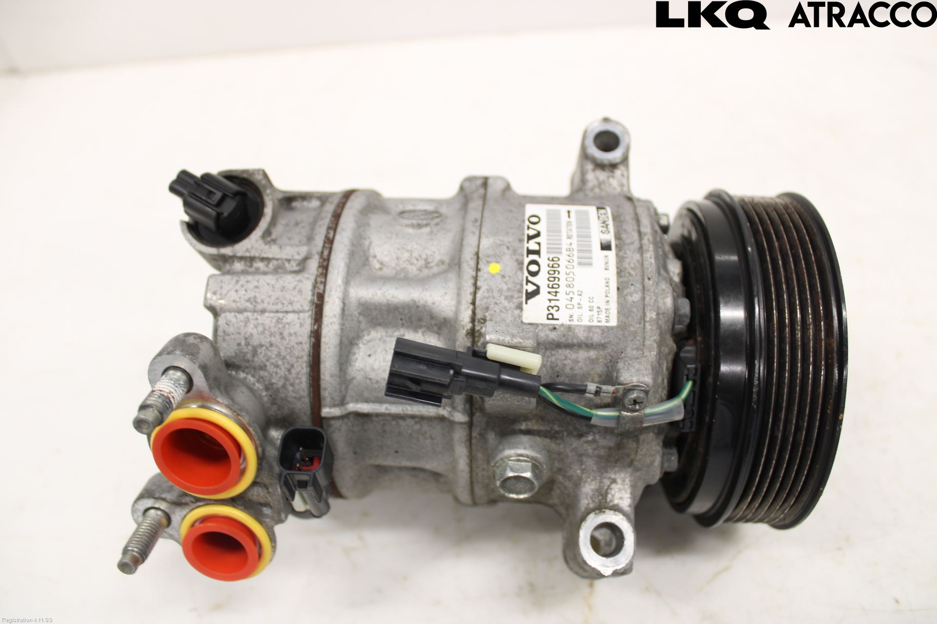 Volvo V40 12-19 Varme Ac Kompressor