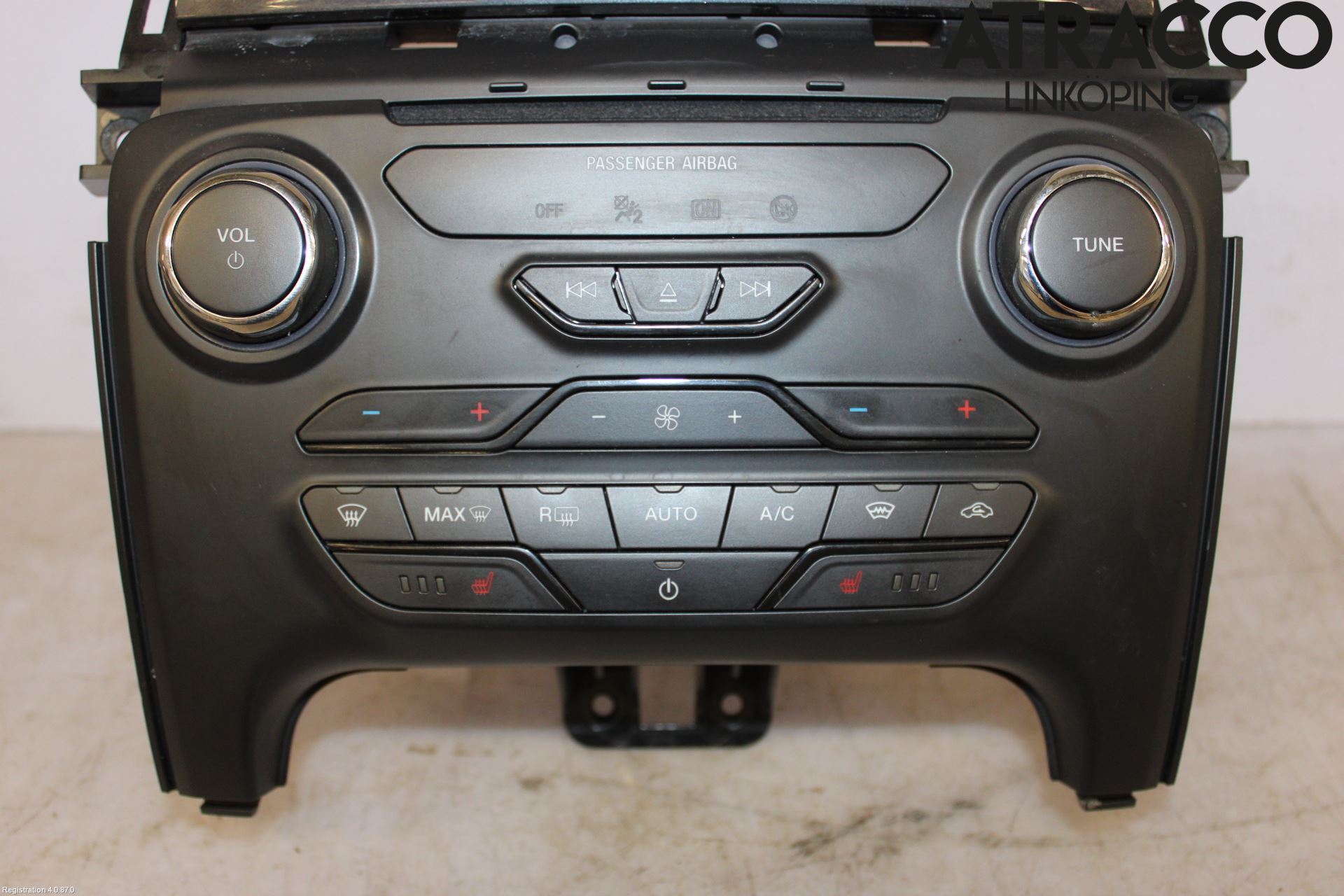 Ford RANGER EU 12-23 Varme Ac Betjening-Display