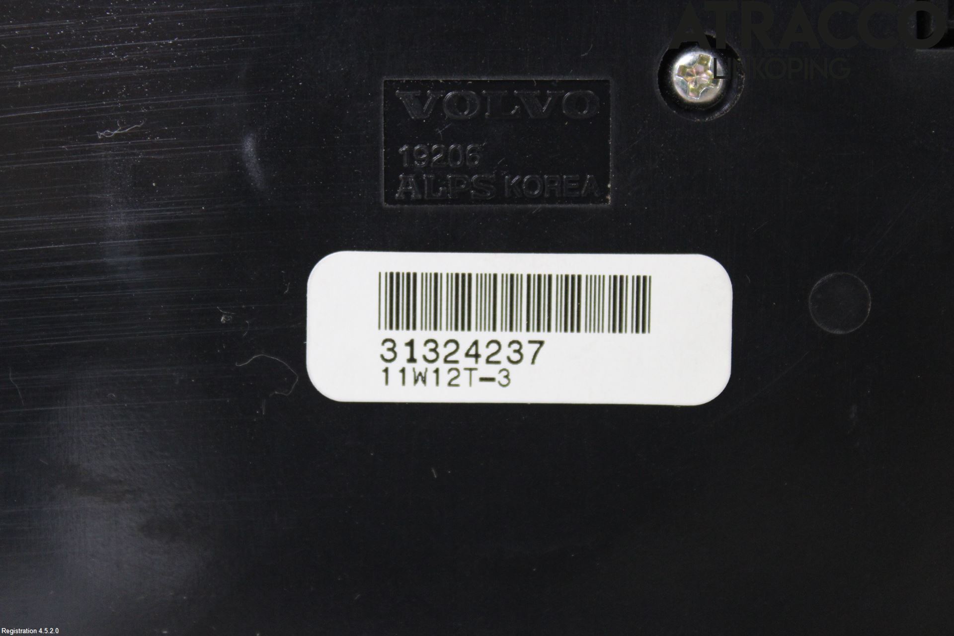 Volvo V50 08-12 Varme Ac Betjening-Display