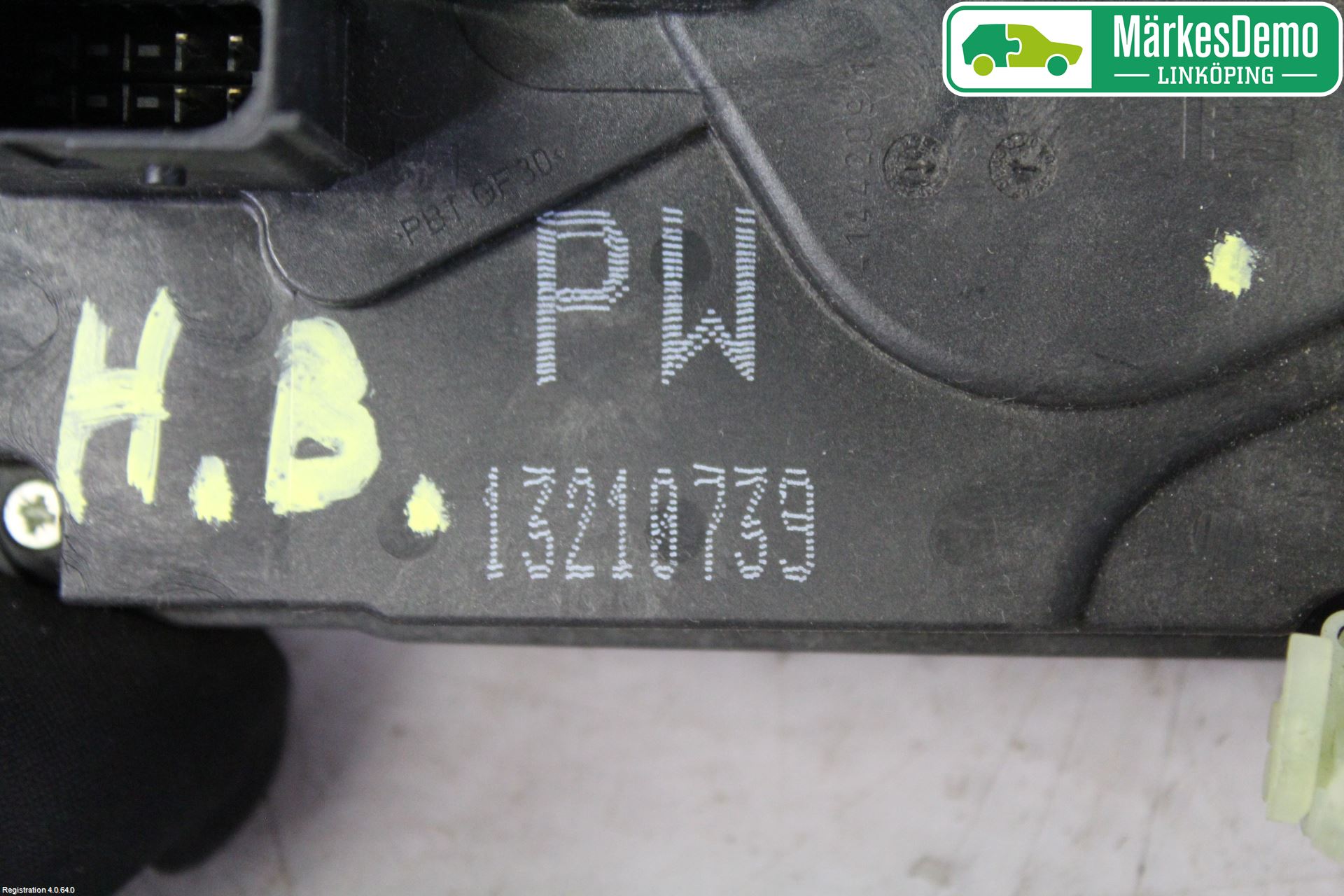 Opel ASTRA H 04-12 Dørlås - Låsekasse
