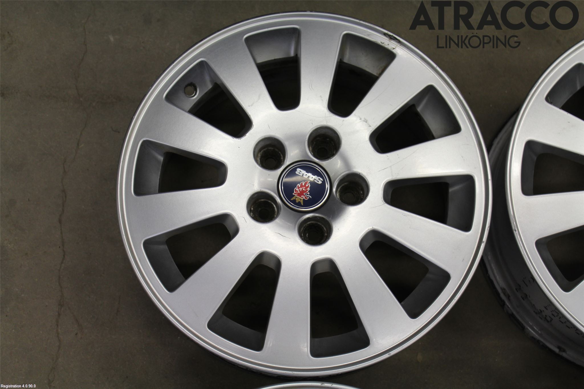Saab 9-5 -05 Felg Aluminium Sett 4Stk