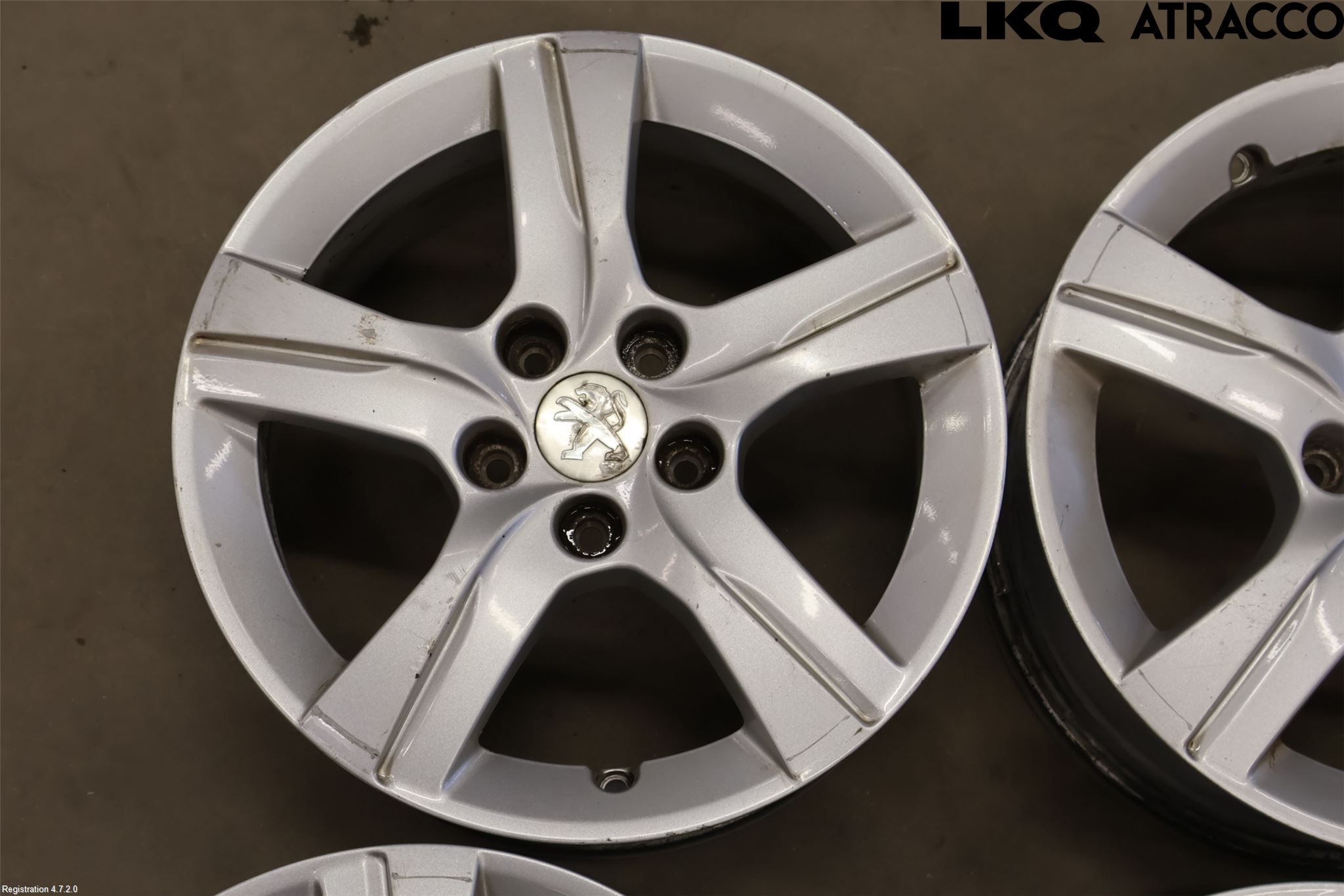 Peugeot 508 11-18 Felg Aluminium Sett 4Stk