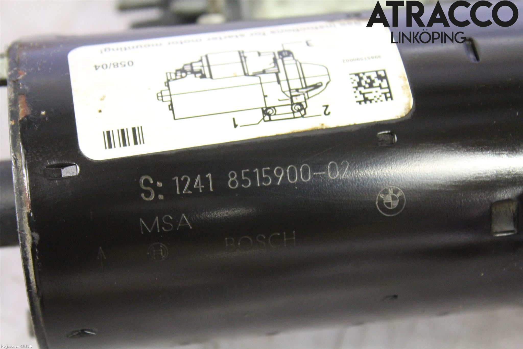 BMW 5 F10/F11/F18 09-17 Startmotor Diesel