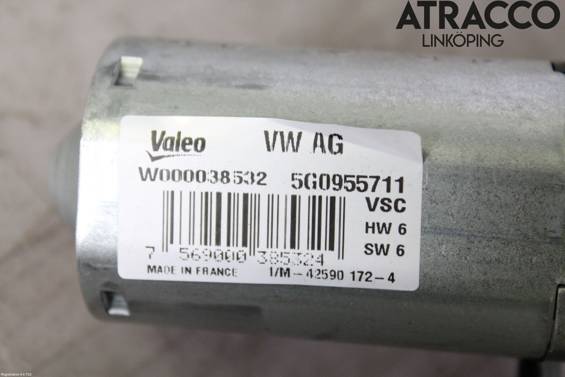 Volkswagen VW GOLF / E-GOLF VII 13-20 Viskermotor Bakluke