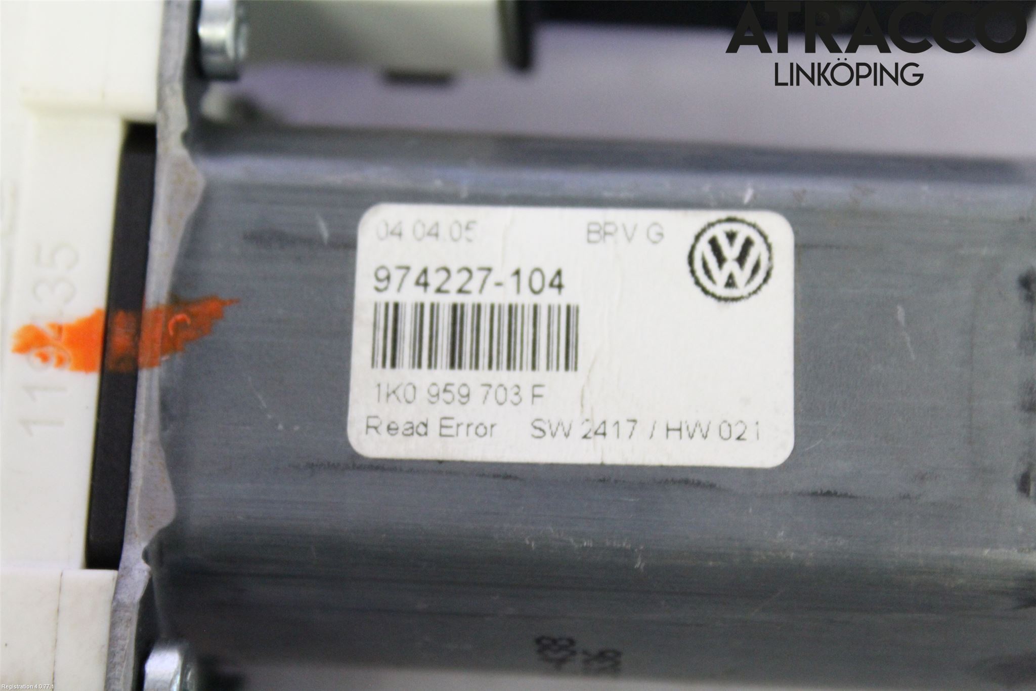 Volkswagen VW PASSAT 05-11 Vindusheismotor
