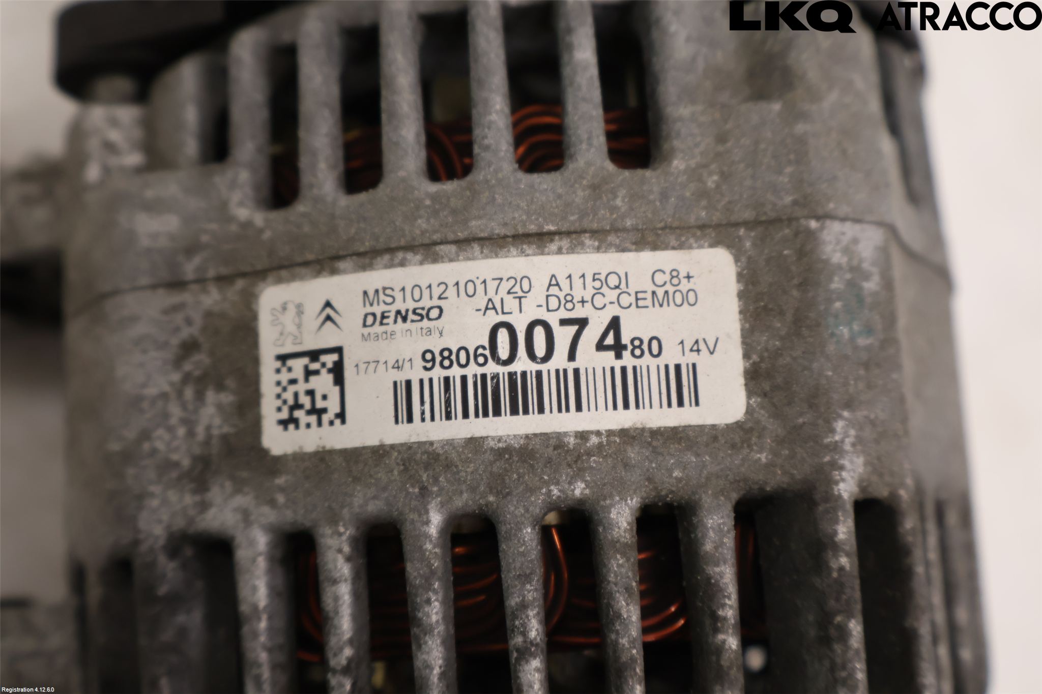 Peugeot 208 12-15 Dynamo