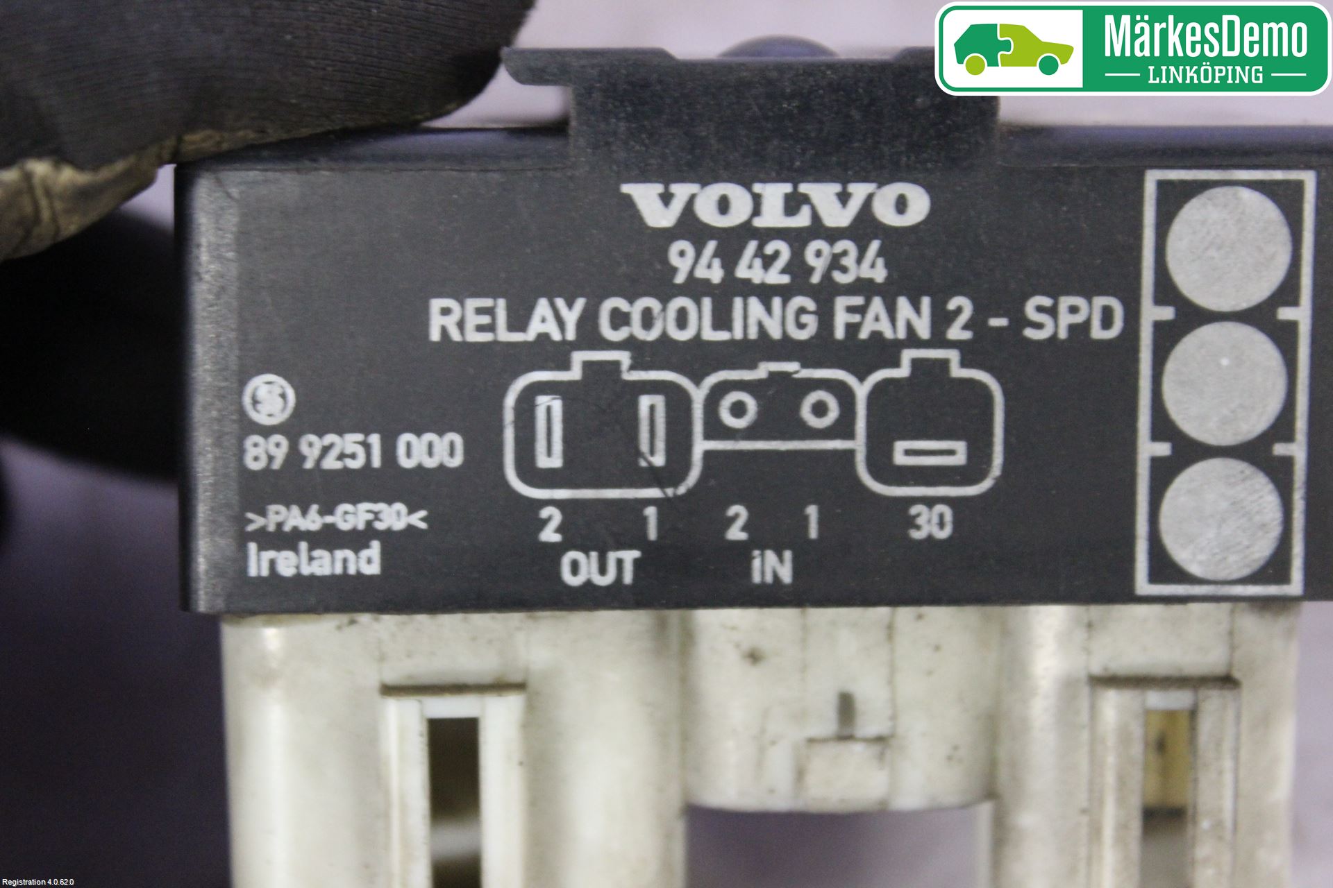 Volvo C70 98-05 Rele Kjølevifte