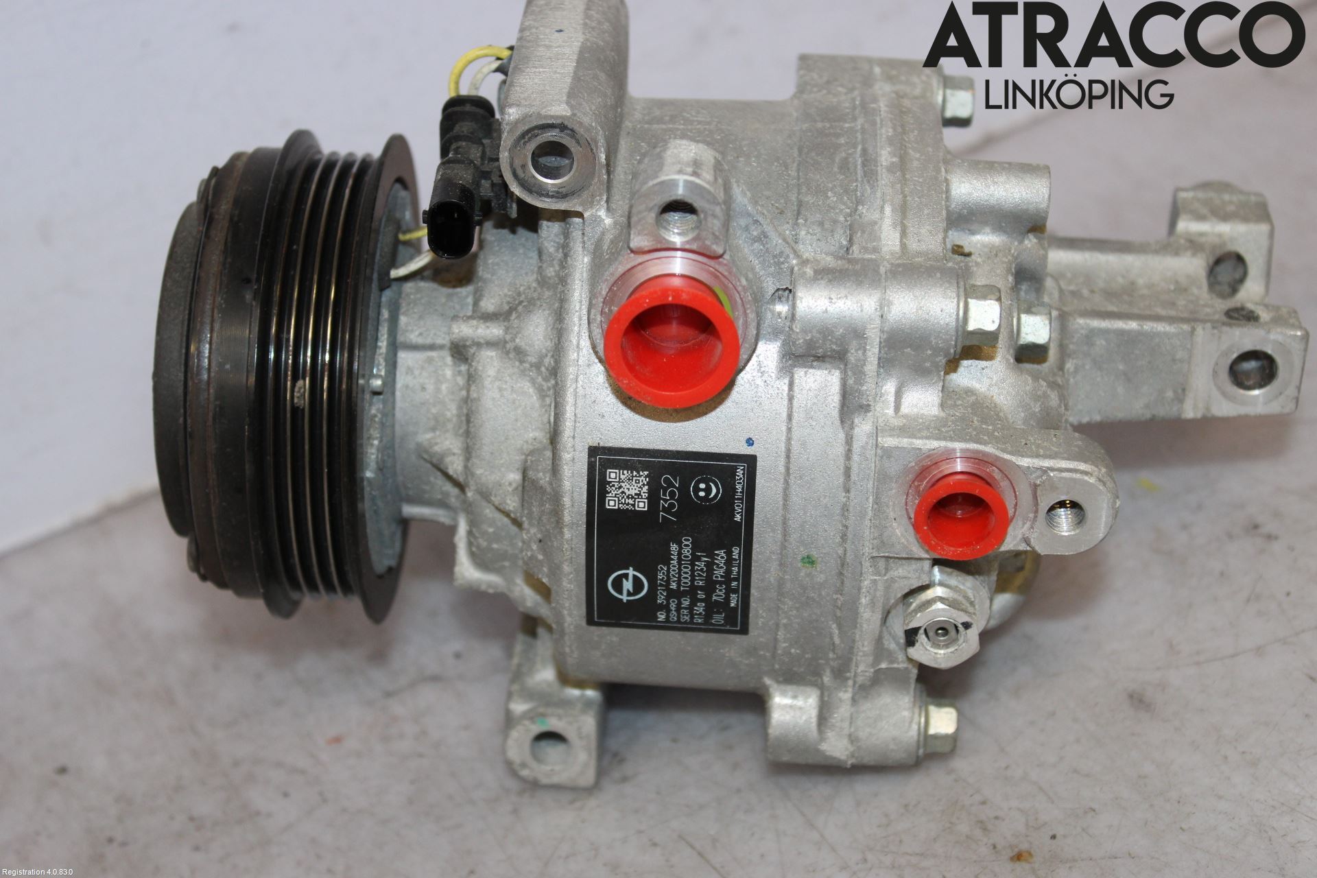 Opel ASTRA K 16-22 Varme Ac Kompressor