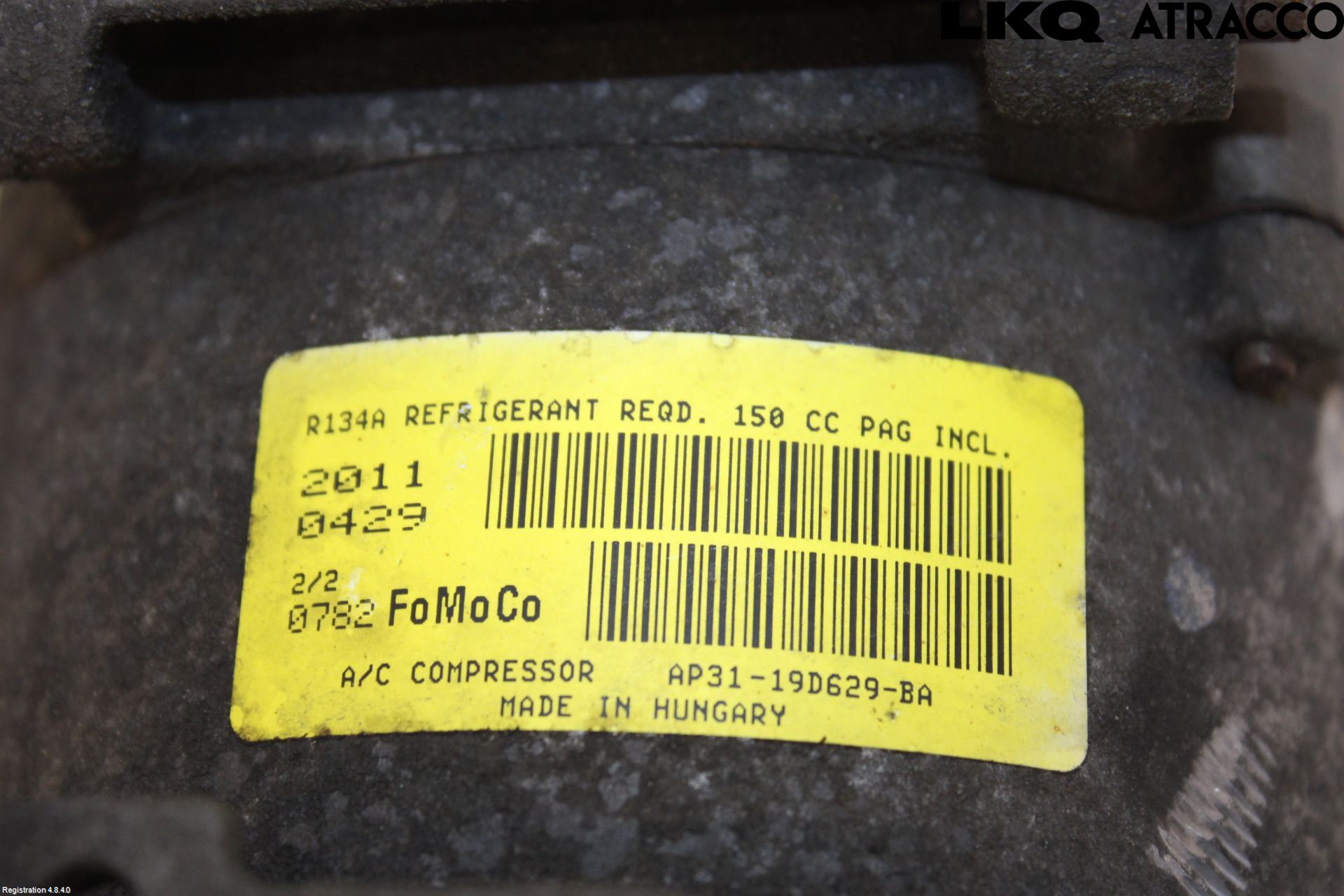 Ford FOCUS 11-14 Varme Ac Kompressor