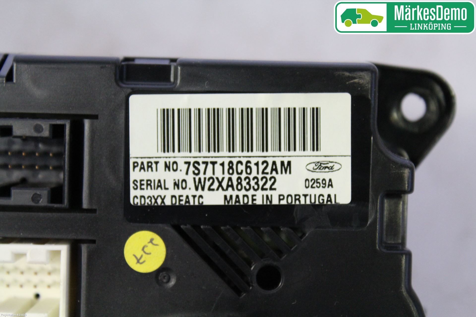 Ford S-MAX 06-15 Varme Ac Betjening-Display